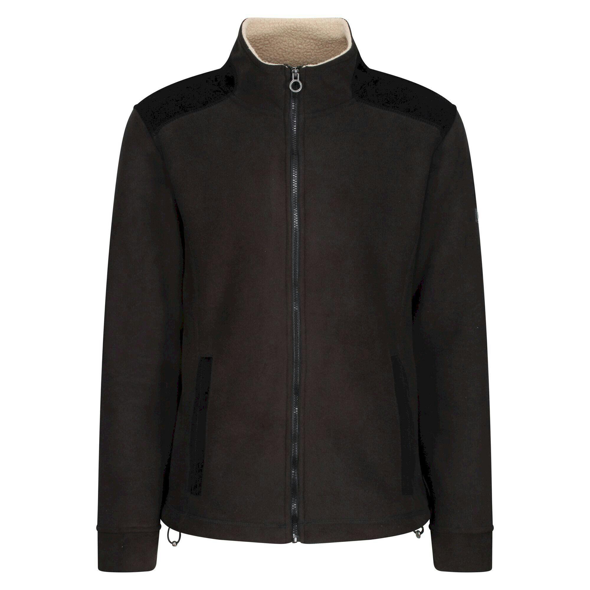 Regatta Men's Black Professional Full Zip Fleece Jacket - L - 100% Polyester