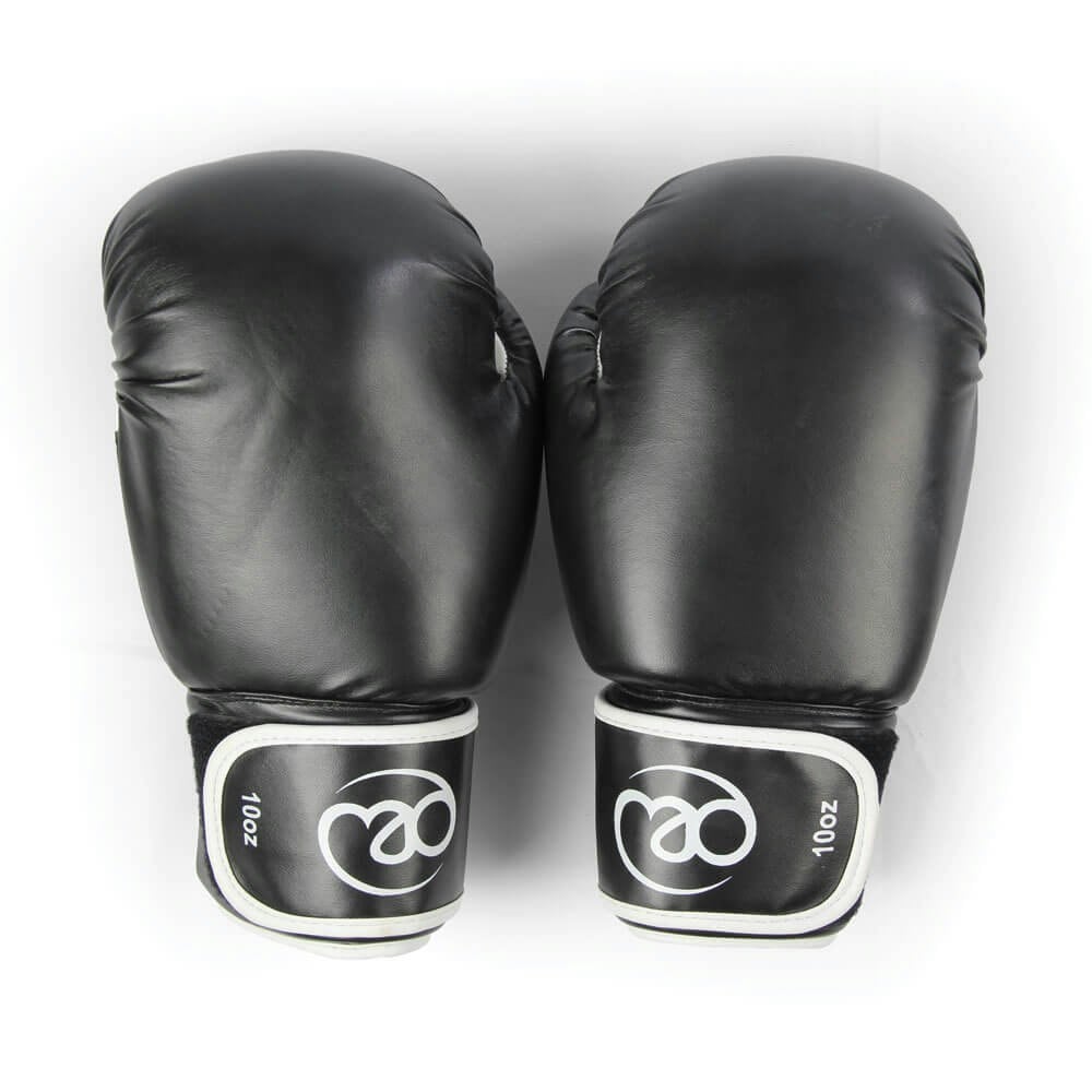 B&Q - Premium 12Oz Sparring Gloves For BoxingBlack And White Color - Image 3