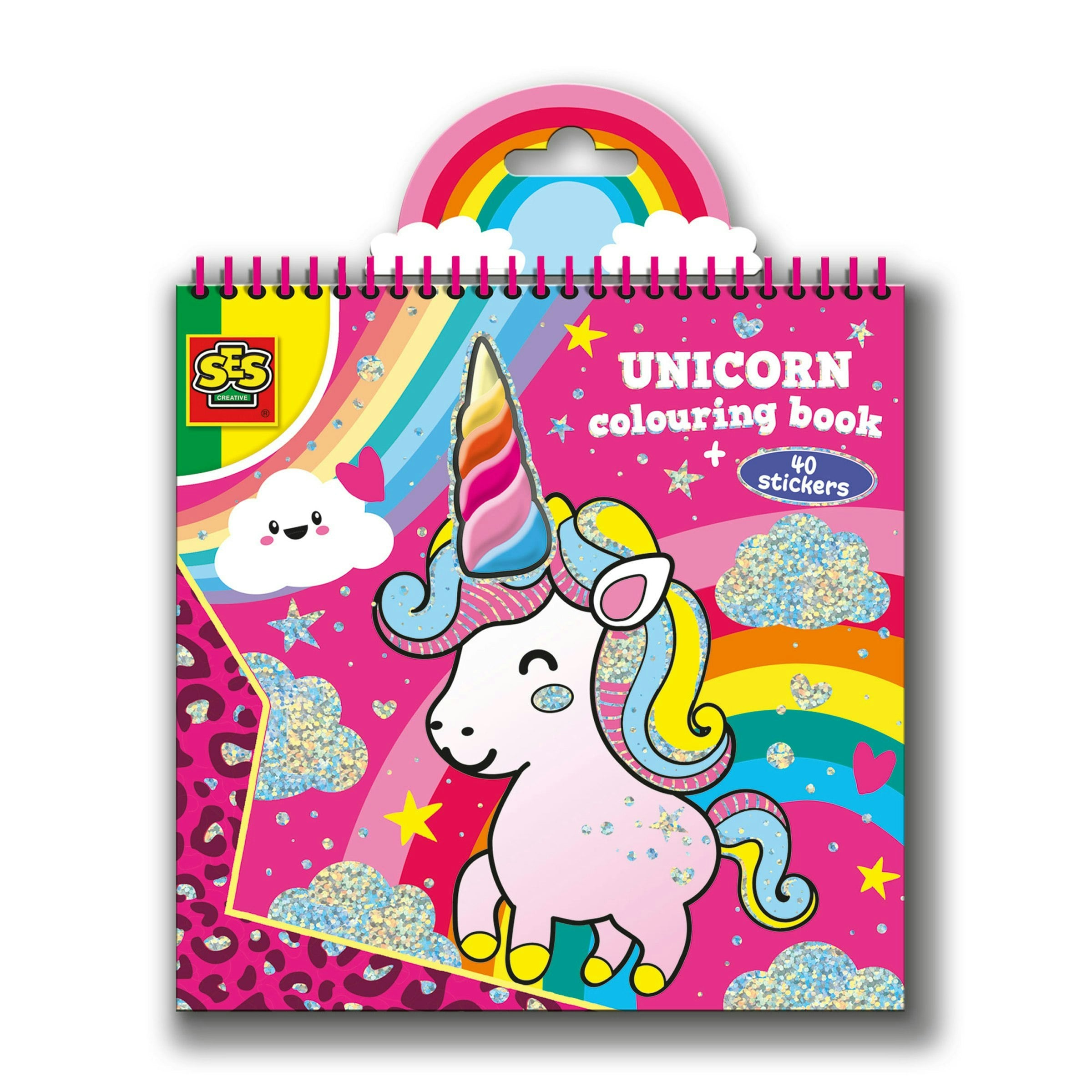 Ses Creative Unicorn Colouring Book