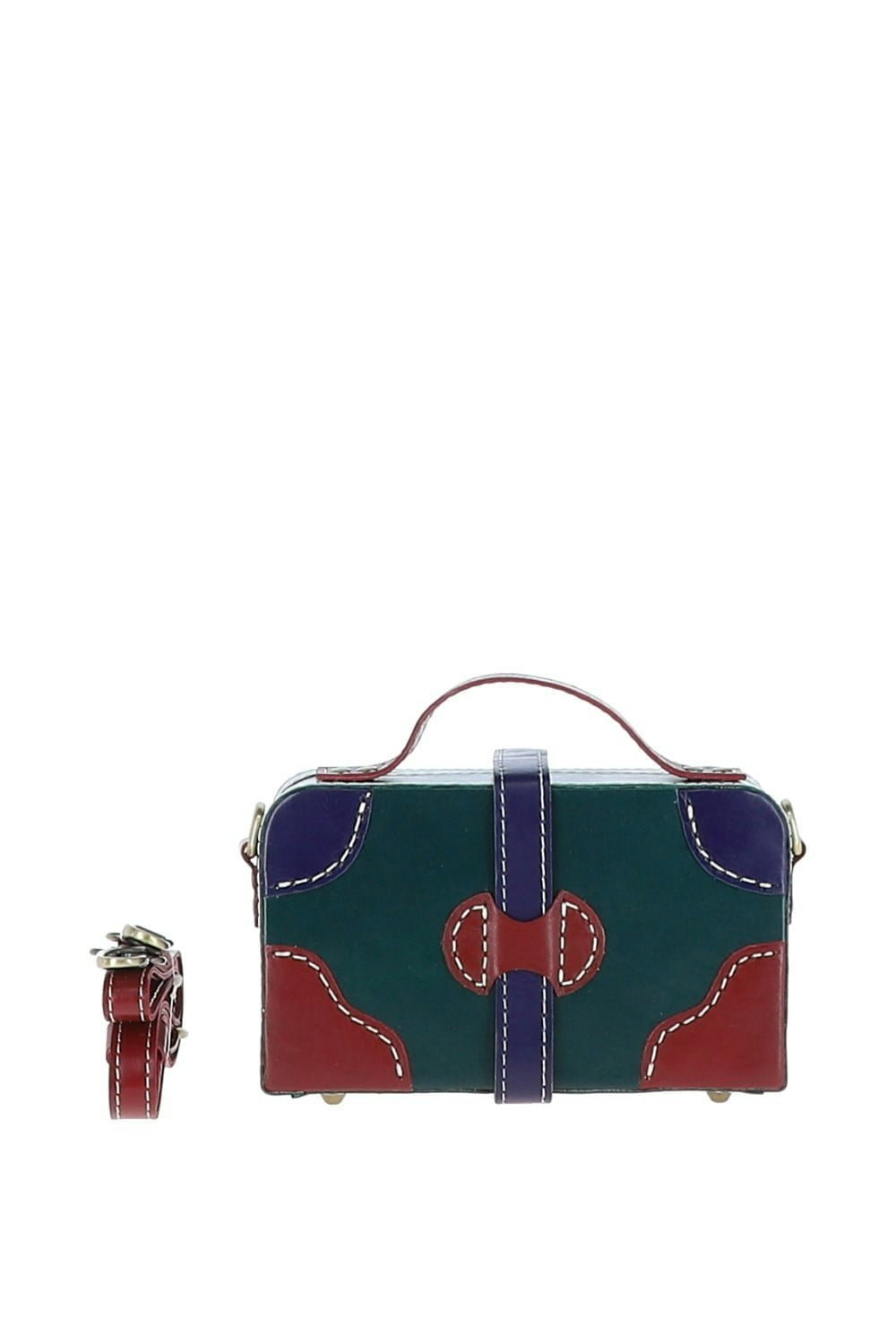 Ashwood Green 'Adelaide' Leather Shoulder Bag: Vin-7 - One Size - Leather