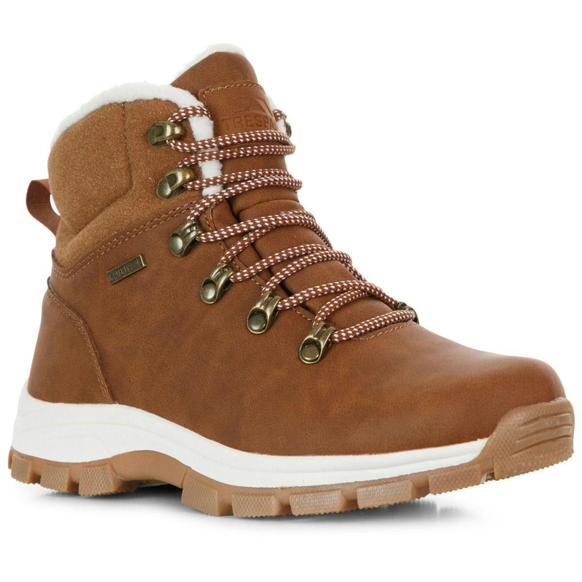 Trespass Women's Light/Brown / Blair Walking Boots - 7 Uk - 60% Pu/20% Tpr/10% Textile/10% Eva