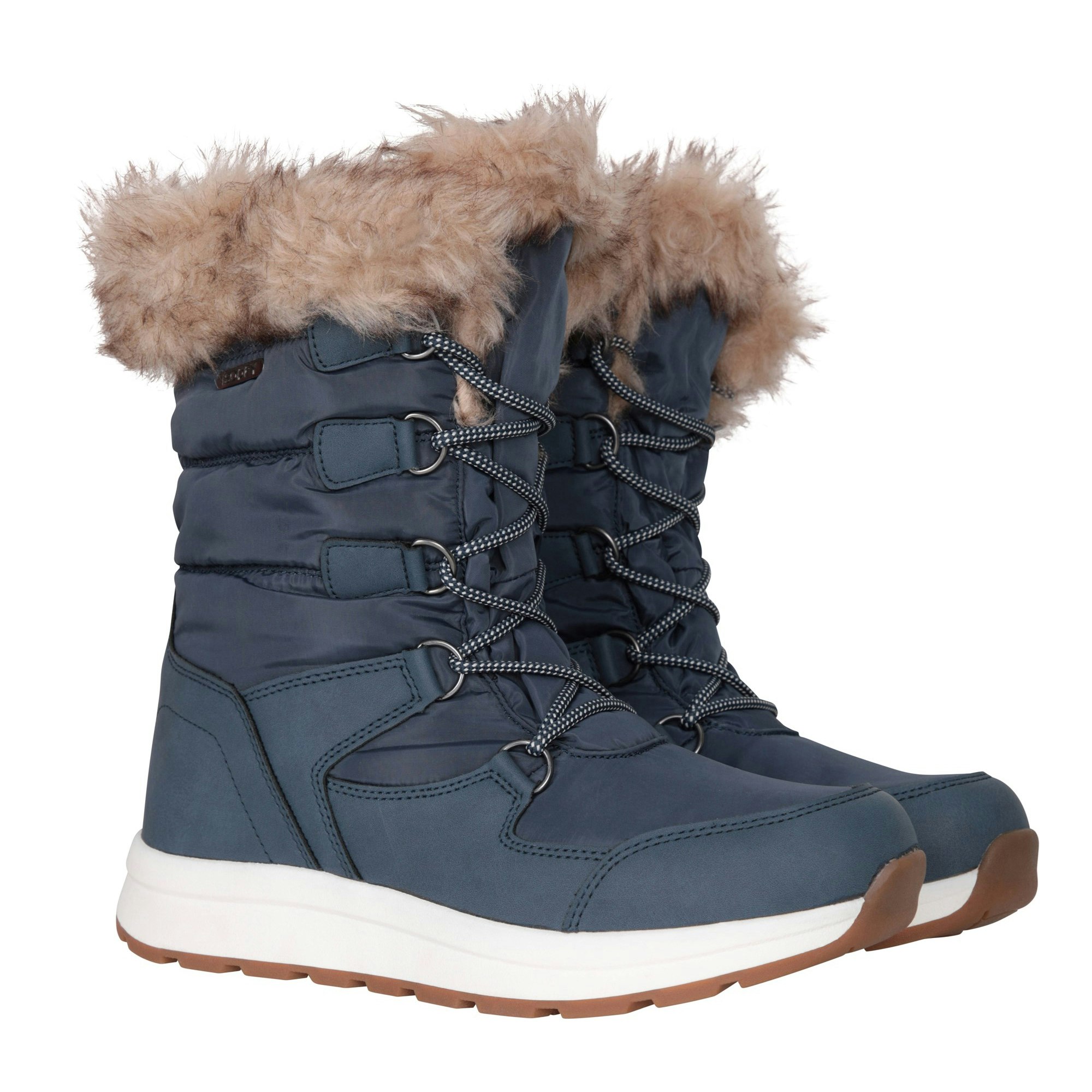 Mountain Warehouse Women's Canmore Waterproof Snow Boots - Navy - 5 Uk - Navy