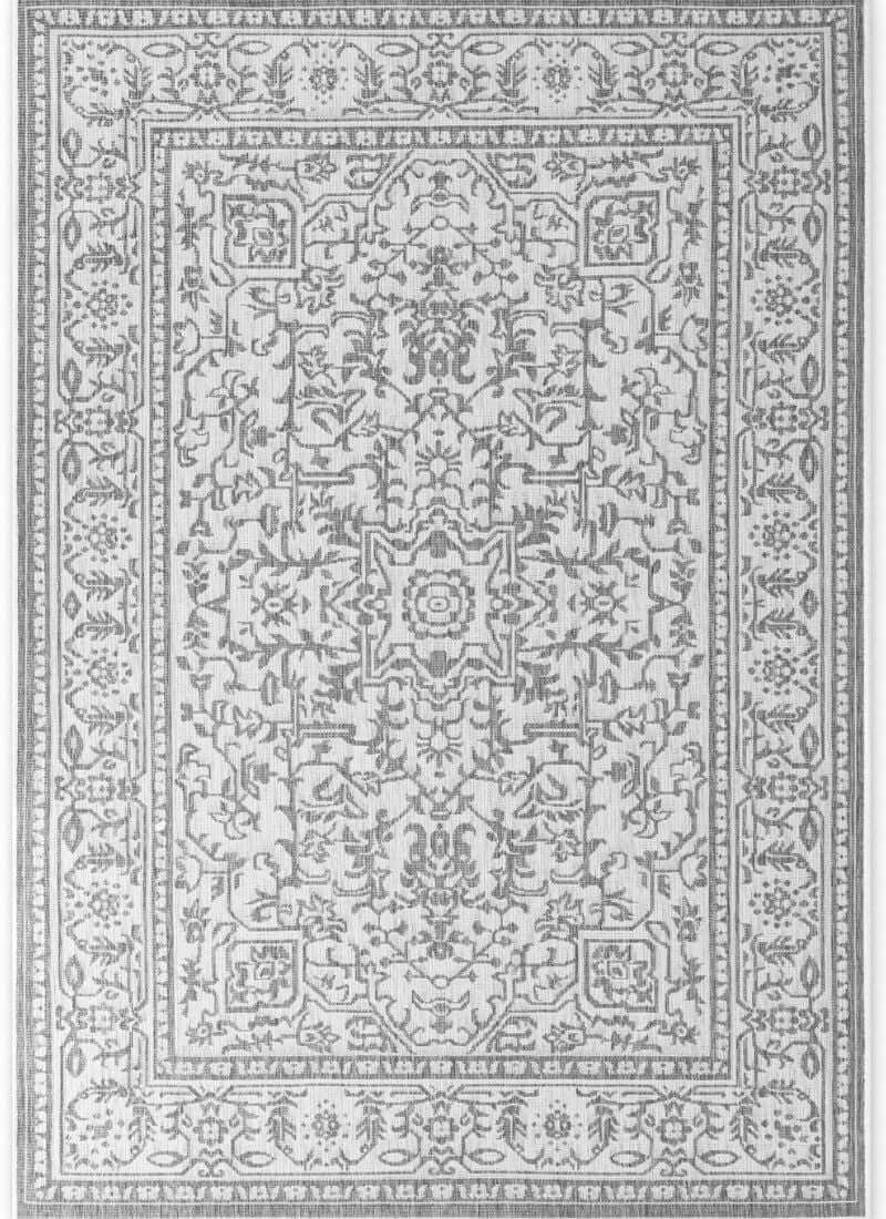 Hanse Home Grey Kona Reversible Rug – Indoor & Outdoor - 200X290 Cm