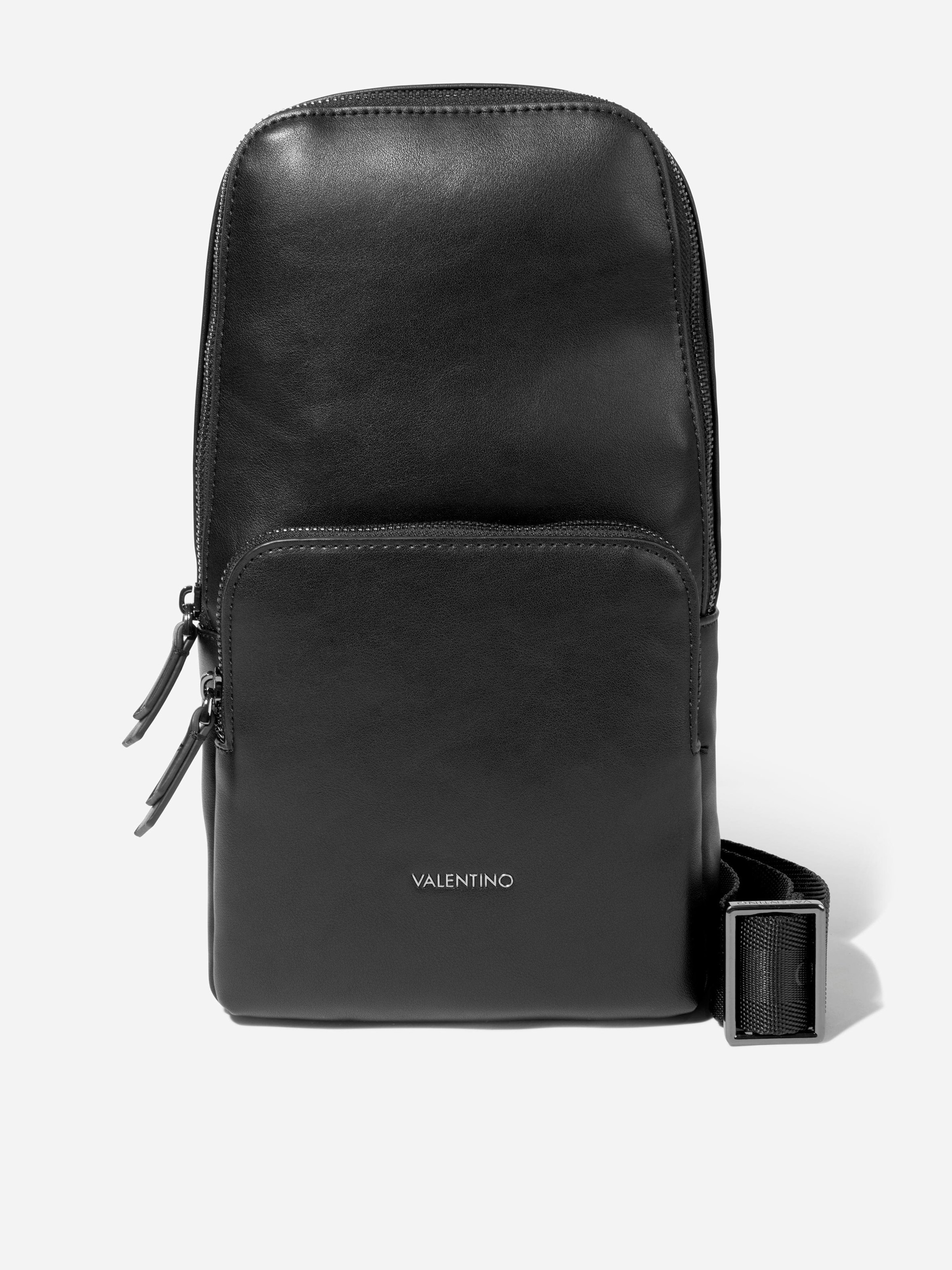 Valentino Boys Black Horizon Crossbody Bag In (31Cm) - One Size