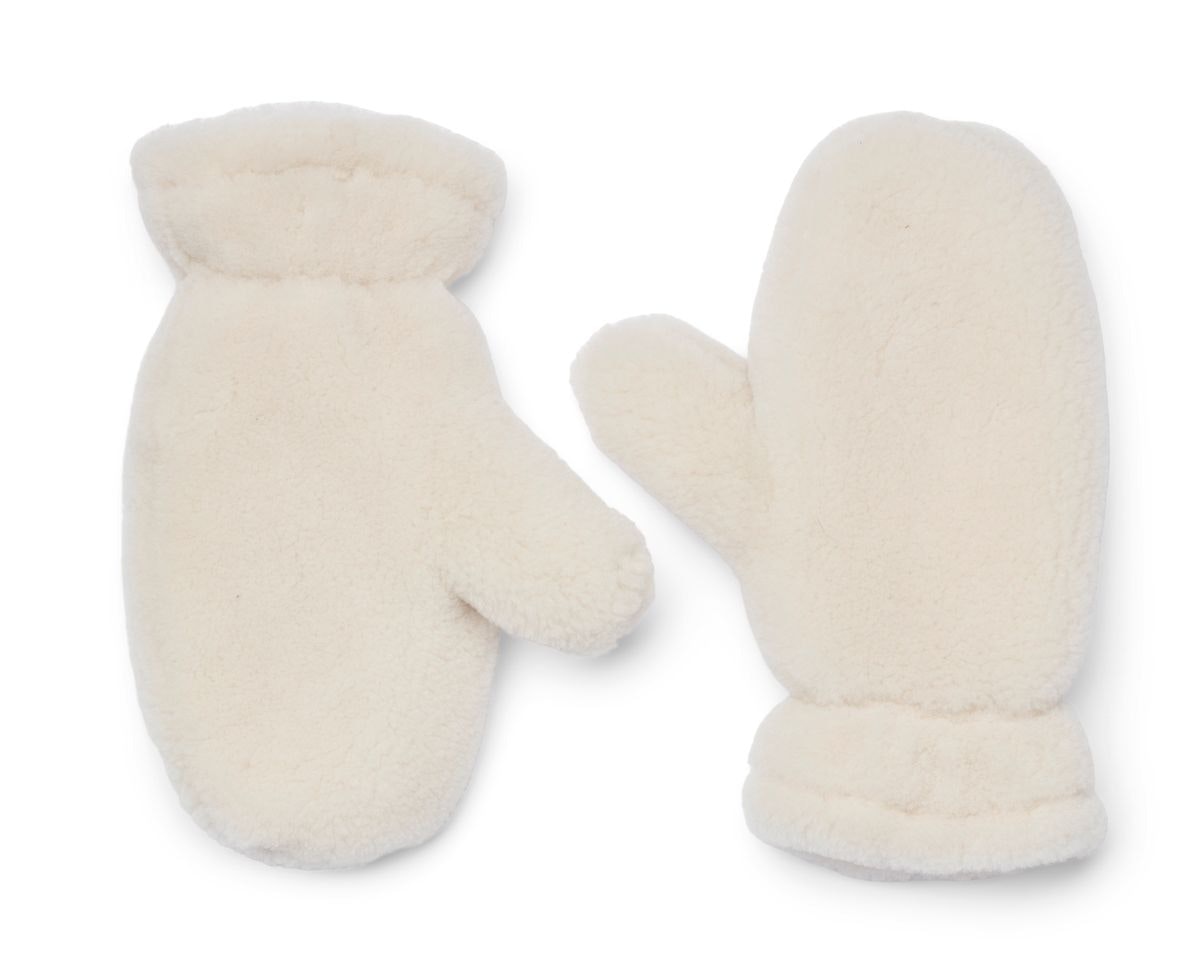 Natures Collection White Monta Mittens - Onesize