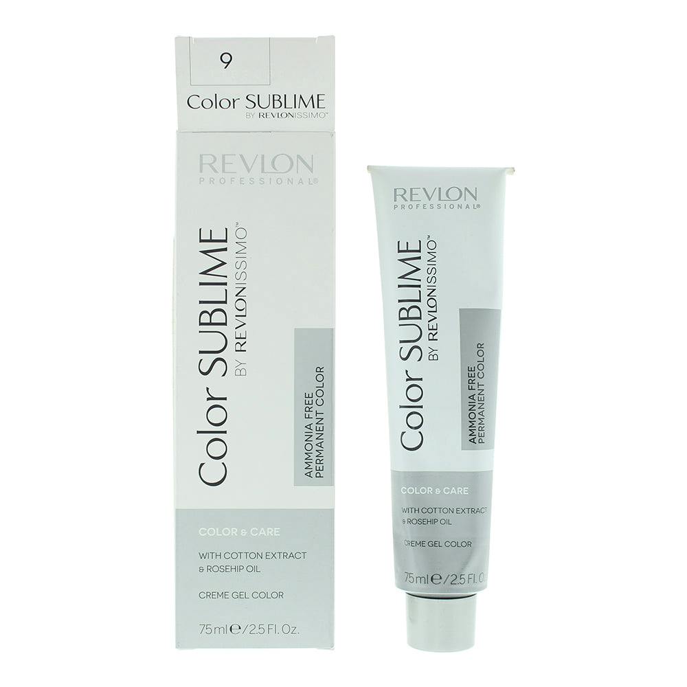 Revlon Light Color Sublime 9 Very Blonde Hair Colour 75Ml