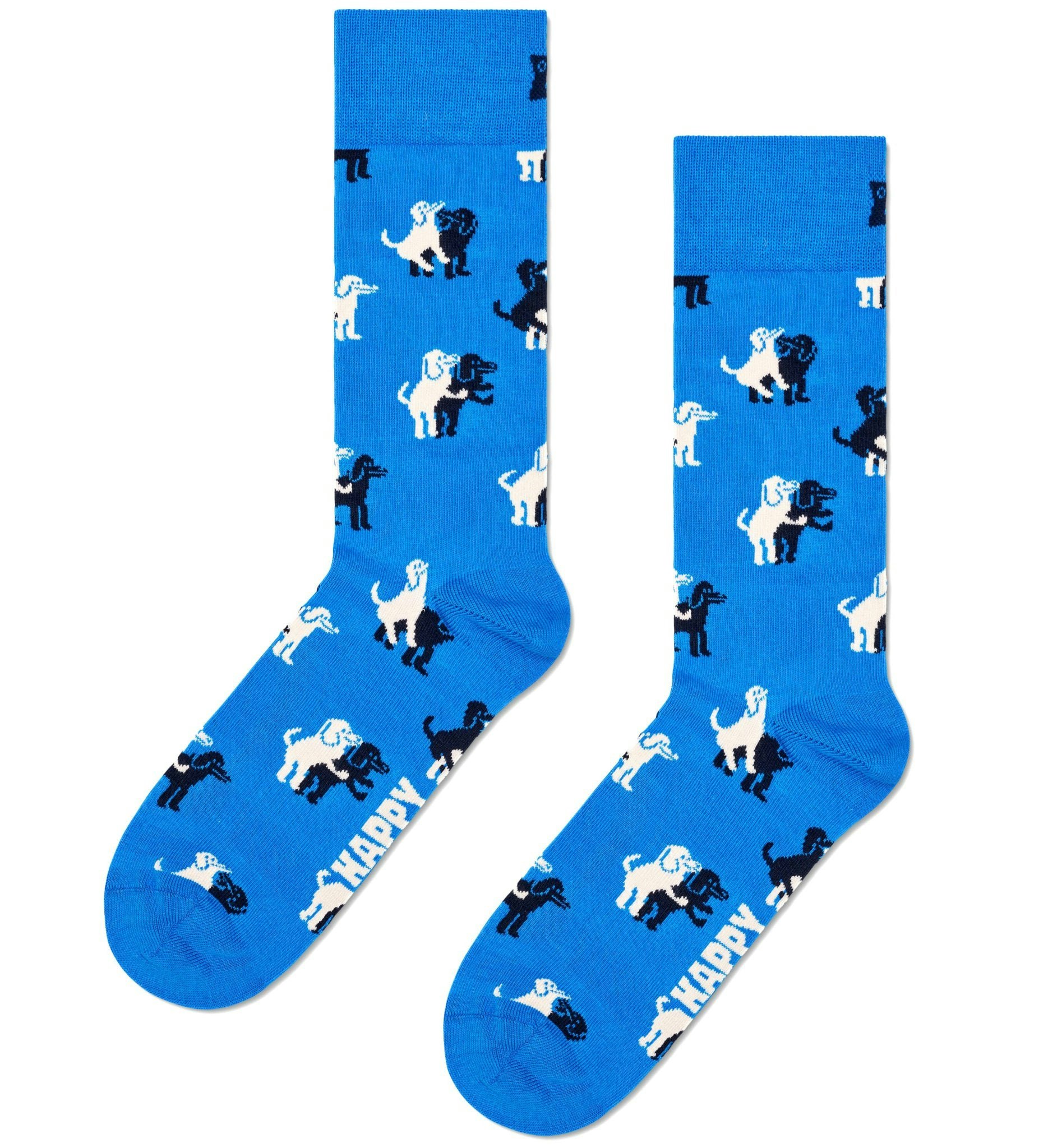 Happy Socks Blue Doggy Style Socks, - Eur 36-40