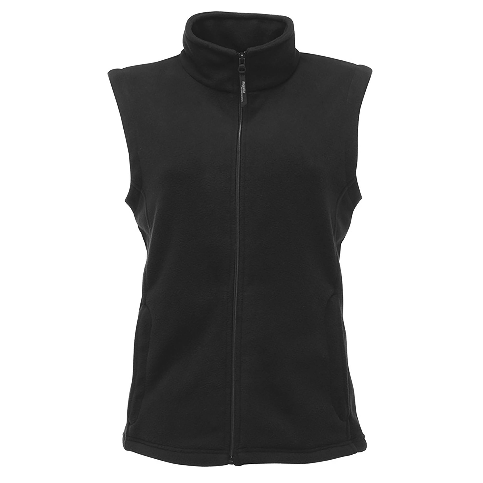 Regatta Women's 210 Series Microfleece Gilet in Black Size 20 Lightweight Sleeveless Layering Jacket - Image 3