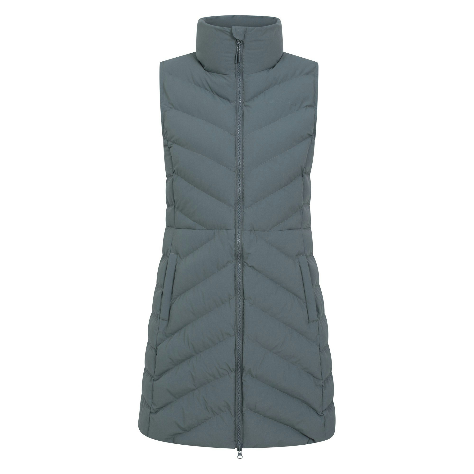 Mountain Warehouse Women's Green Anmore Padded Gilet - Khaki - 10 Uk - Khaki