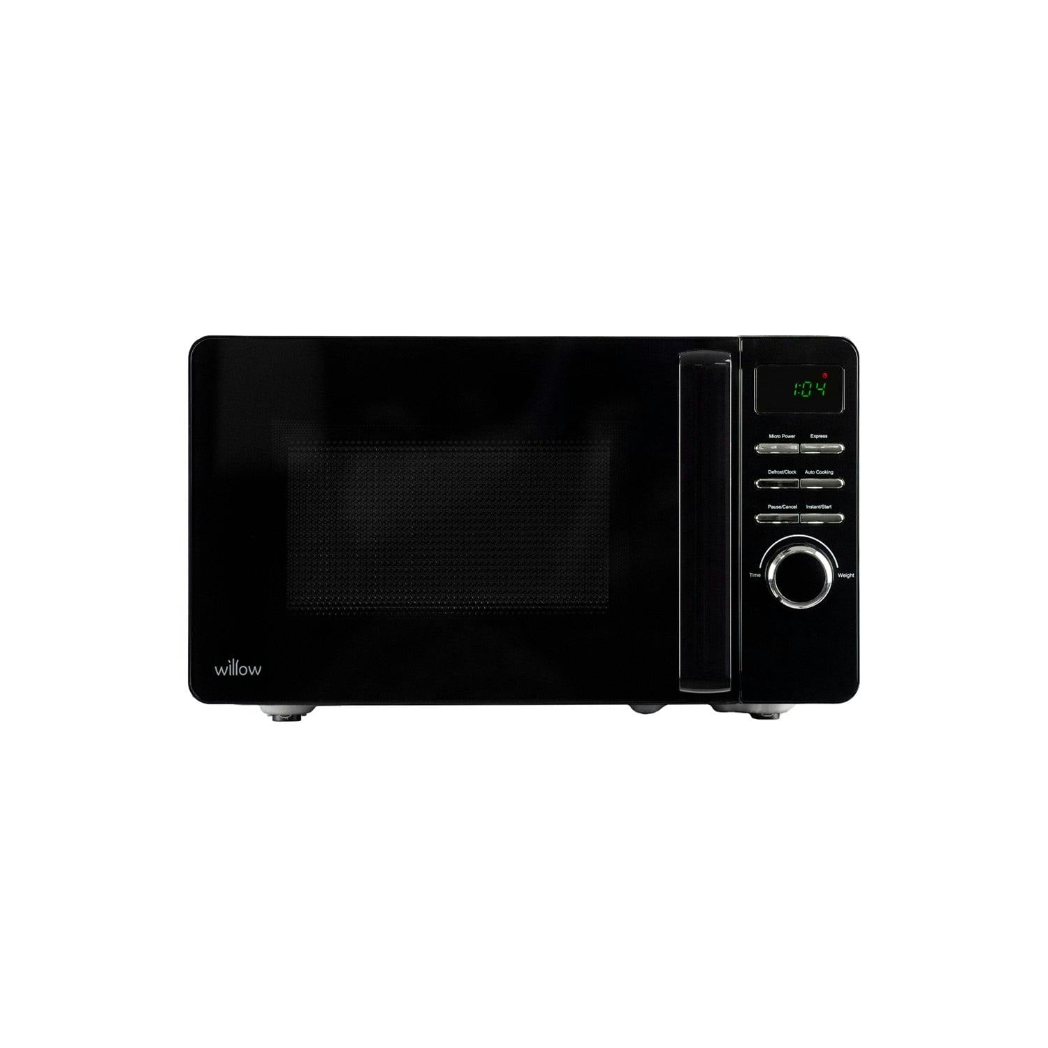 Willow Black 20L 800W Microwave Wm20db