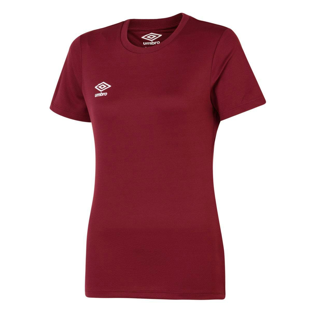 Umbro Women's Club Jersey - New Claret - Xxl - New Claret - 100% Polyester