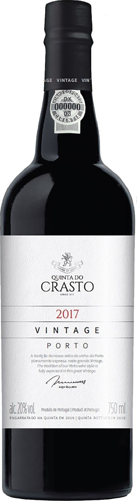 Various Wine Purple Crasto Vintage Port 2018 75Cl - Pack Of 6