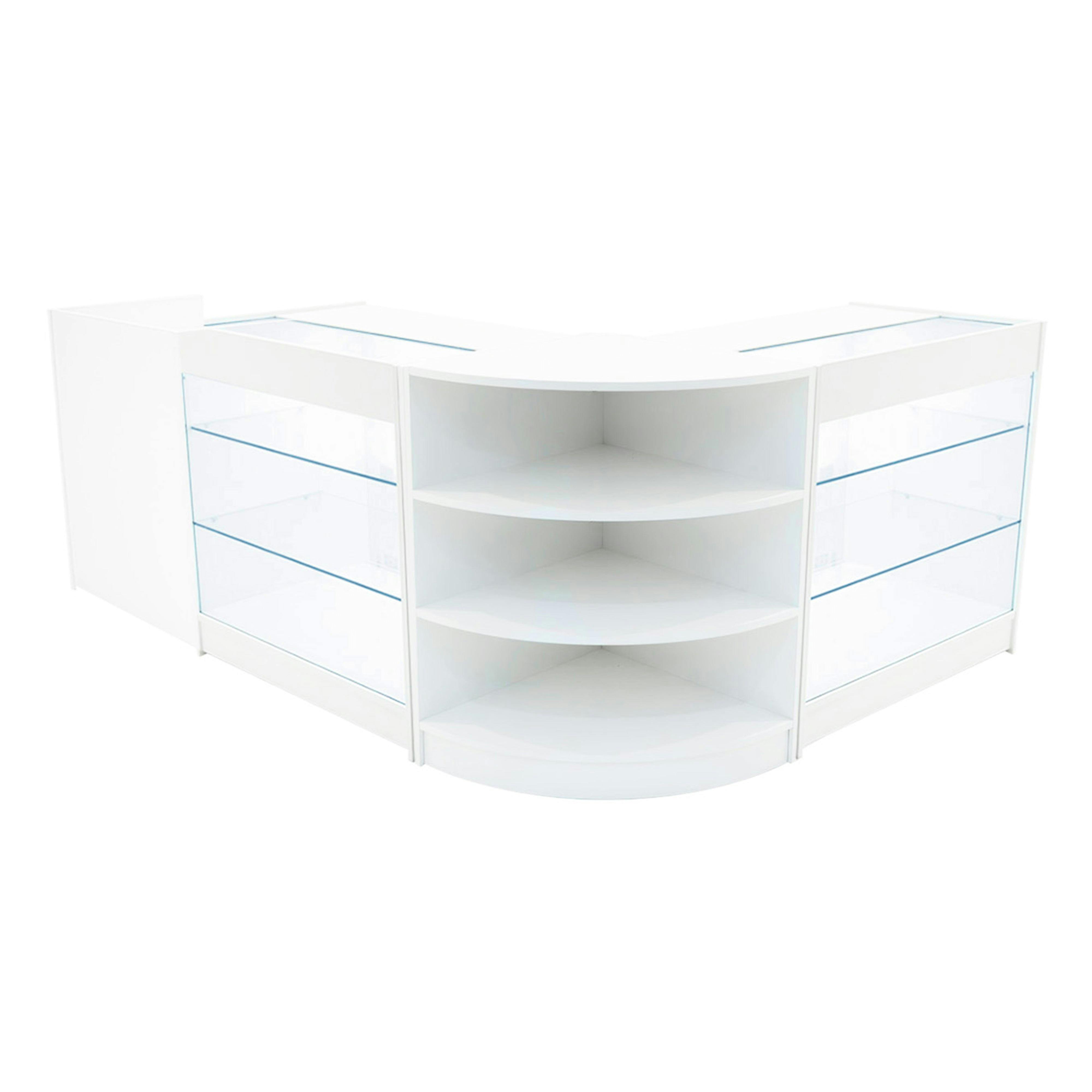 Rackhams White Astro Led Shop Counter Set Lm60, Tb60 & 2 X K900