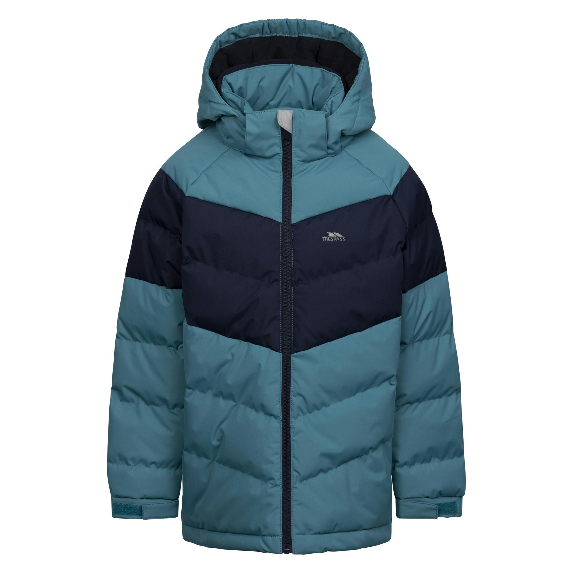 Trespass Light Childrens/Kids Aldery Padded Jacket - Teal - 11-12 Years - Teal - 100% Polyester