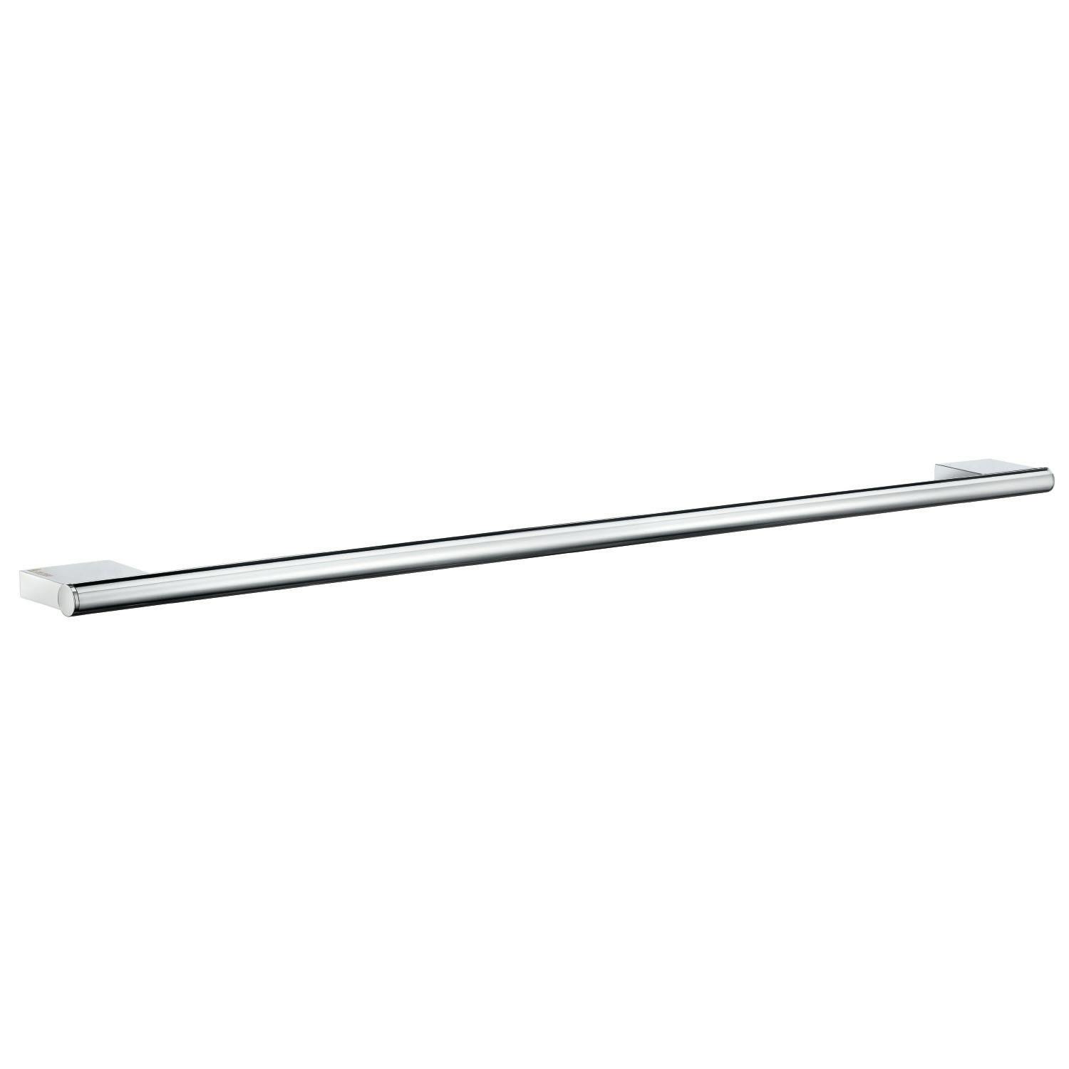 Smedbo Polished Chrome Towel Rail 60Cm/23.6" Wall Mounted With Concealed Screws Bathroom Towel Holder