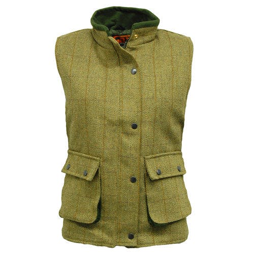 Coolandnew Women's Game Tweed Gilet - Fife - 16