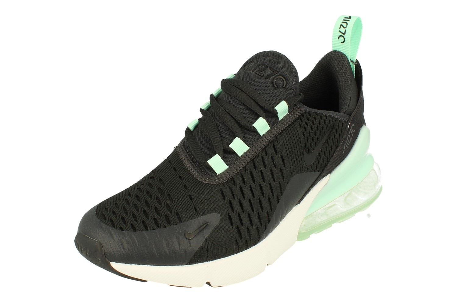 Nike Black/White Air Max 270 Gs 943345 024 - Uk 4.5 | Us 5Y | Eu 37.5