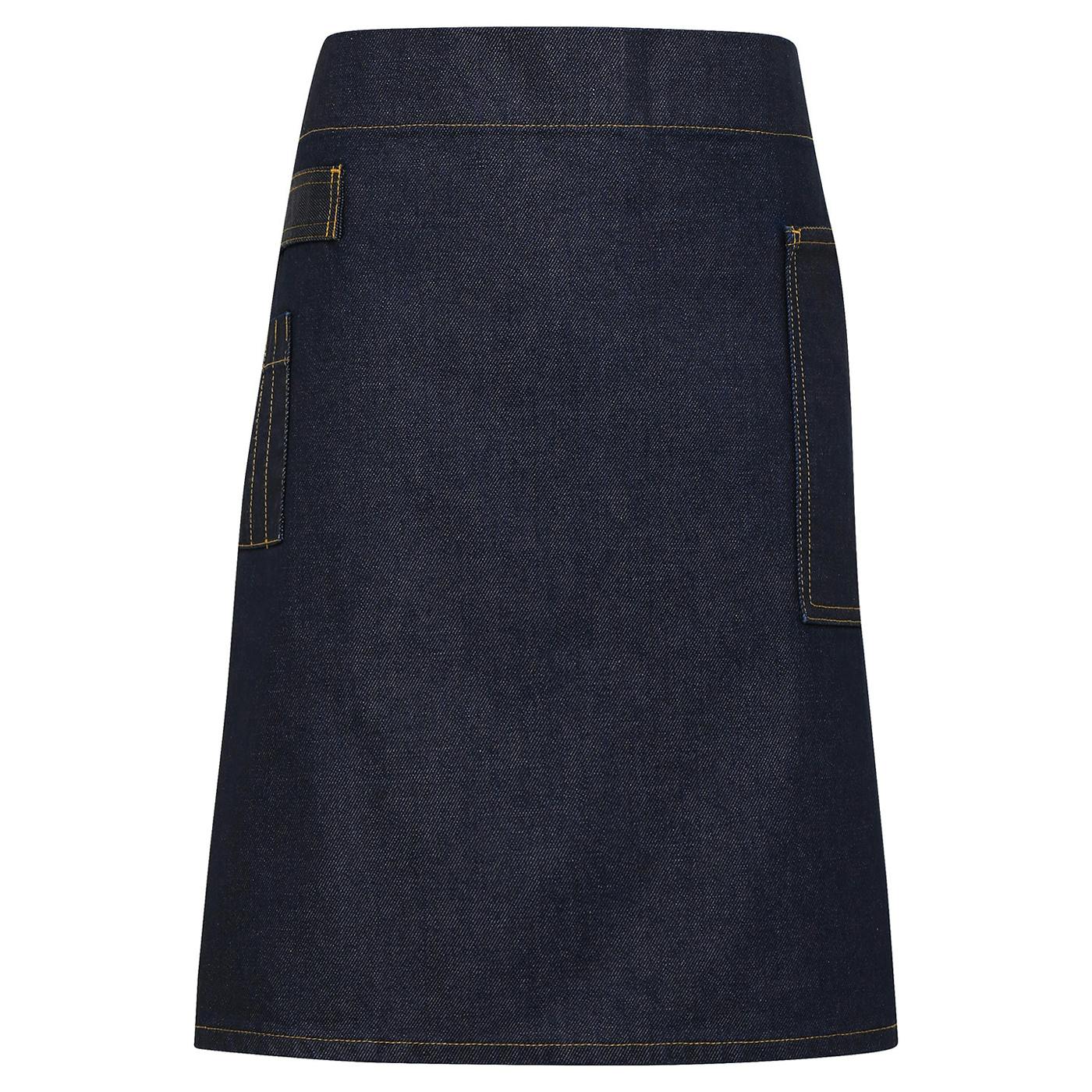 Premier Division Waist Apron - Indigo Denim - Image 3