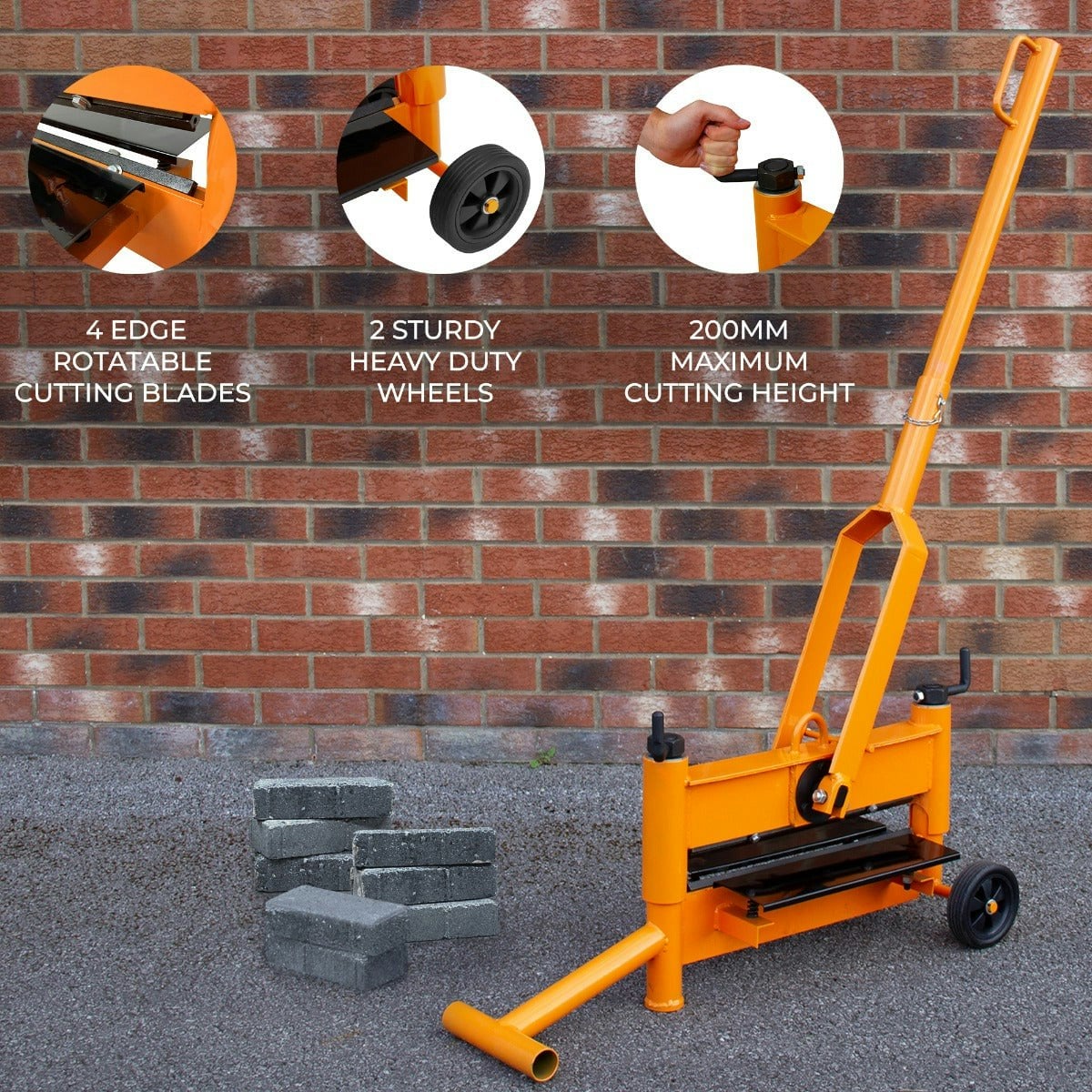 Monstershop Unisex Orange T-Mech 330Mm Block Splitter In - Image 5
