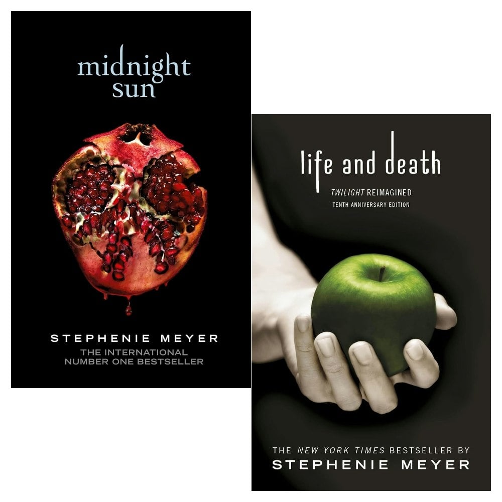Atom Stephenie Meyer Twilight Saga Series 2 Book Collection (Midnight Sun, Life And Death)