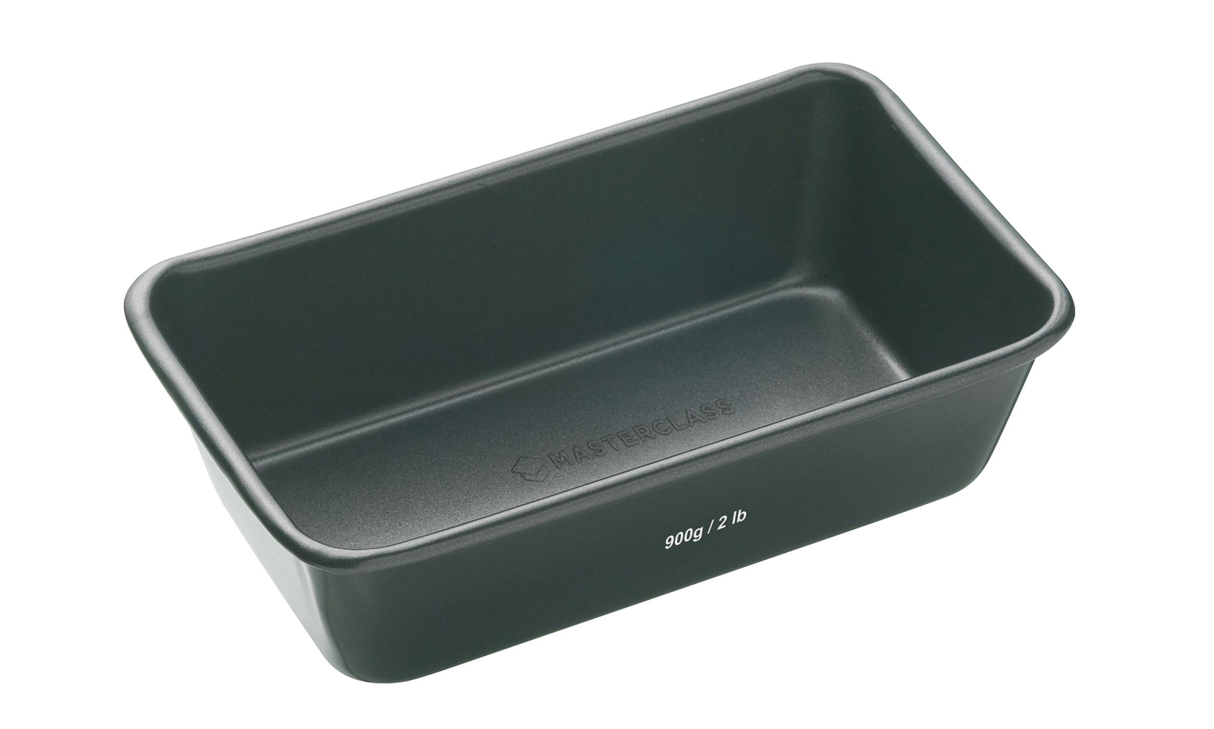 Rackhams Grey Non-Stick 2Lb Loaf Pan - Steel - Baking Tin