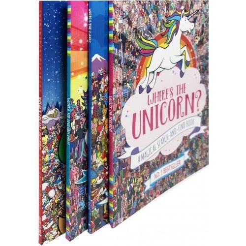 Omara Books Wheres The Unicorn 4 Book Collection By Paul Moran