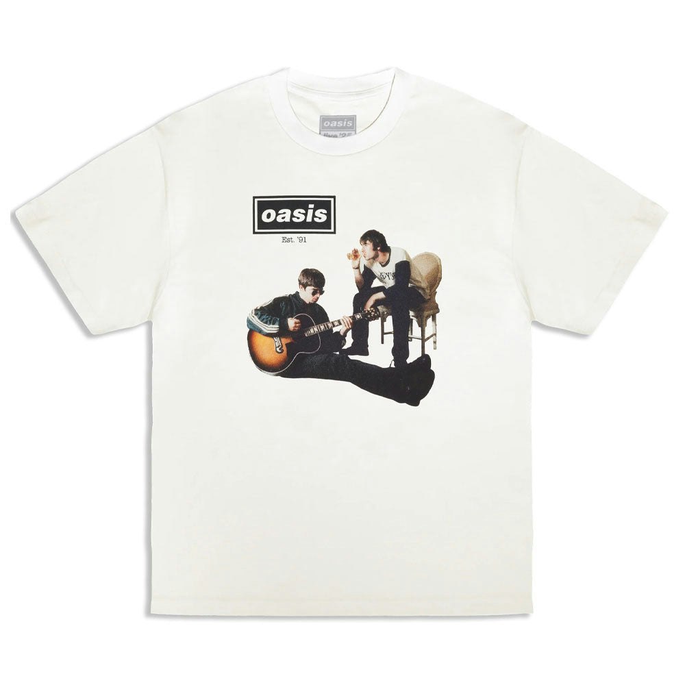 Paradiso Clothing Unisex White Oasis Cigarettes & Alcohol T Shirt - Xl