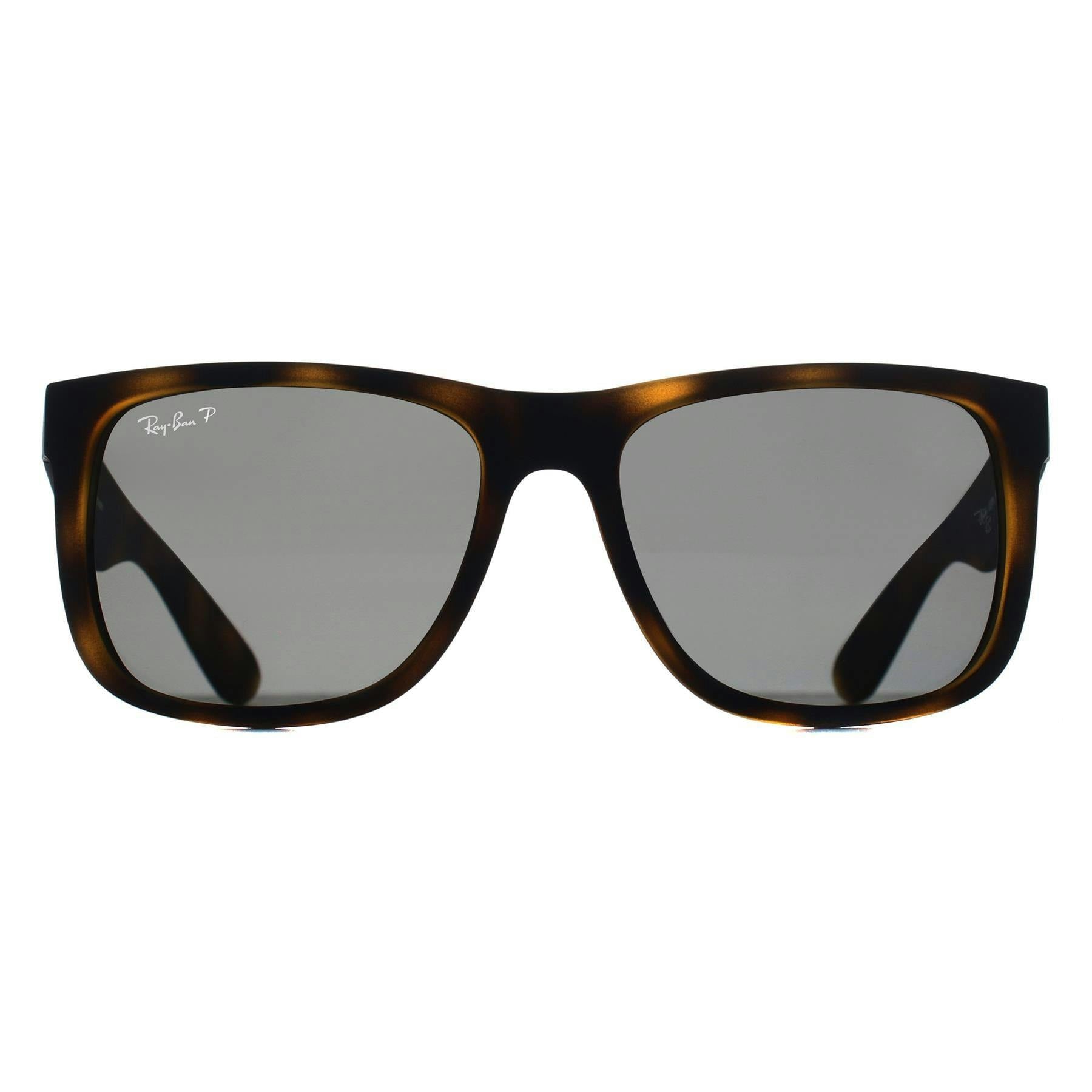 Ray-Ban Authentic Justin Glasses- Premium Quality! - Male - Sunglasses - Brown - 55 Mm - Accessories - Image 12