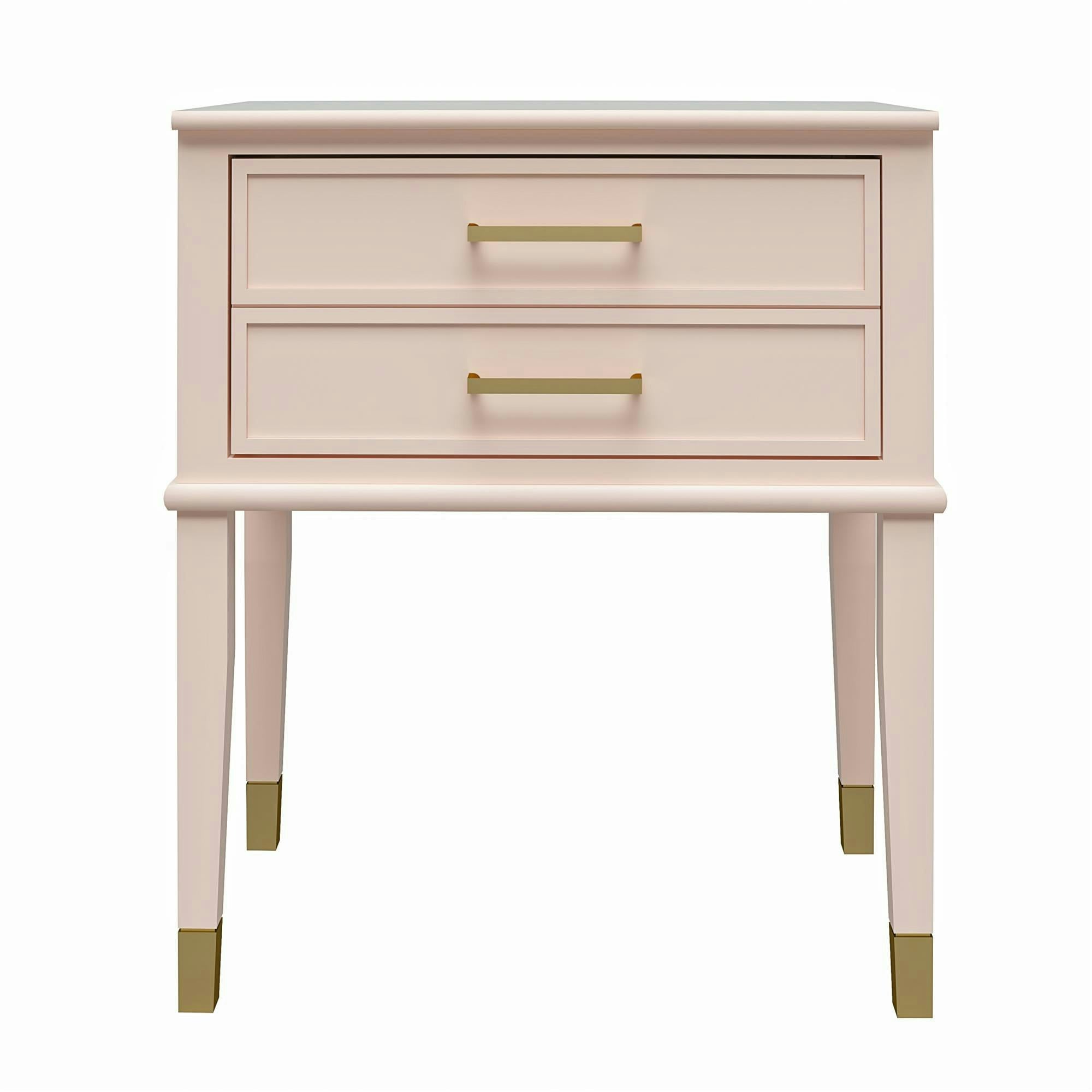 Rackhams Pink/Red Westerleigh End Table With Drawer In