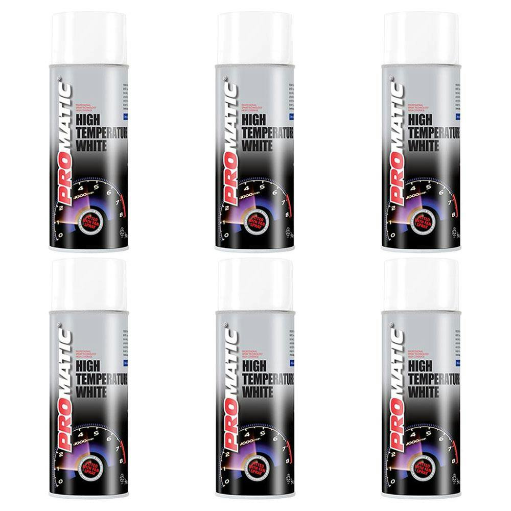 Promatic White High Temperature Aerosol Htw400 - 400Ml - Image 10