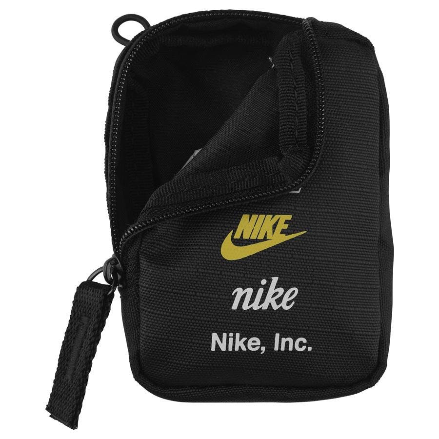 Nike Black/White Hbr Logo Lanyard Pouch - One Size