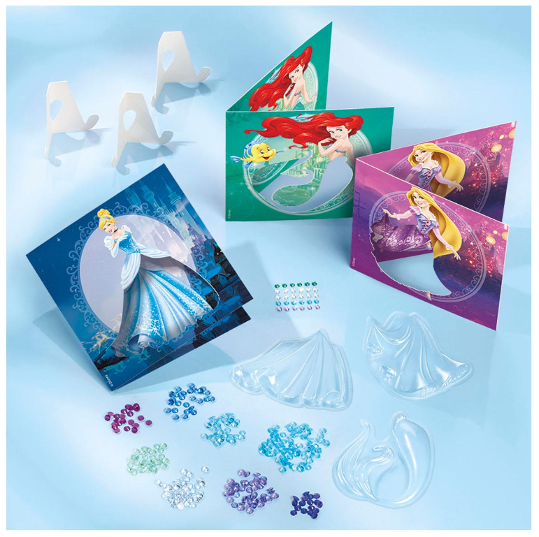 Totum Disney Princess Glitter Shaker Cards
