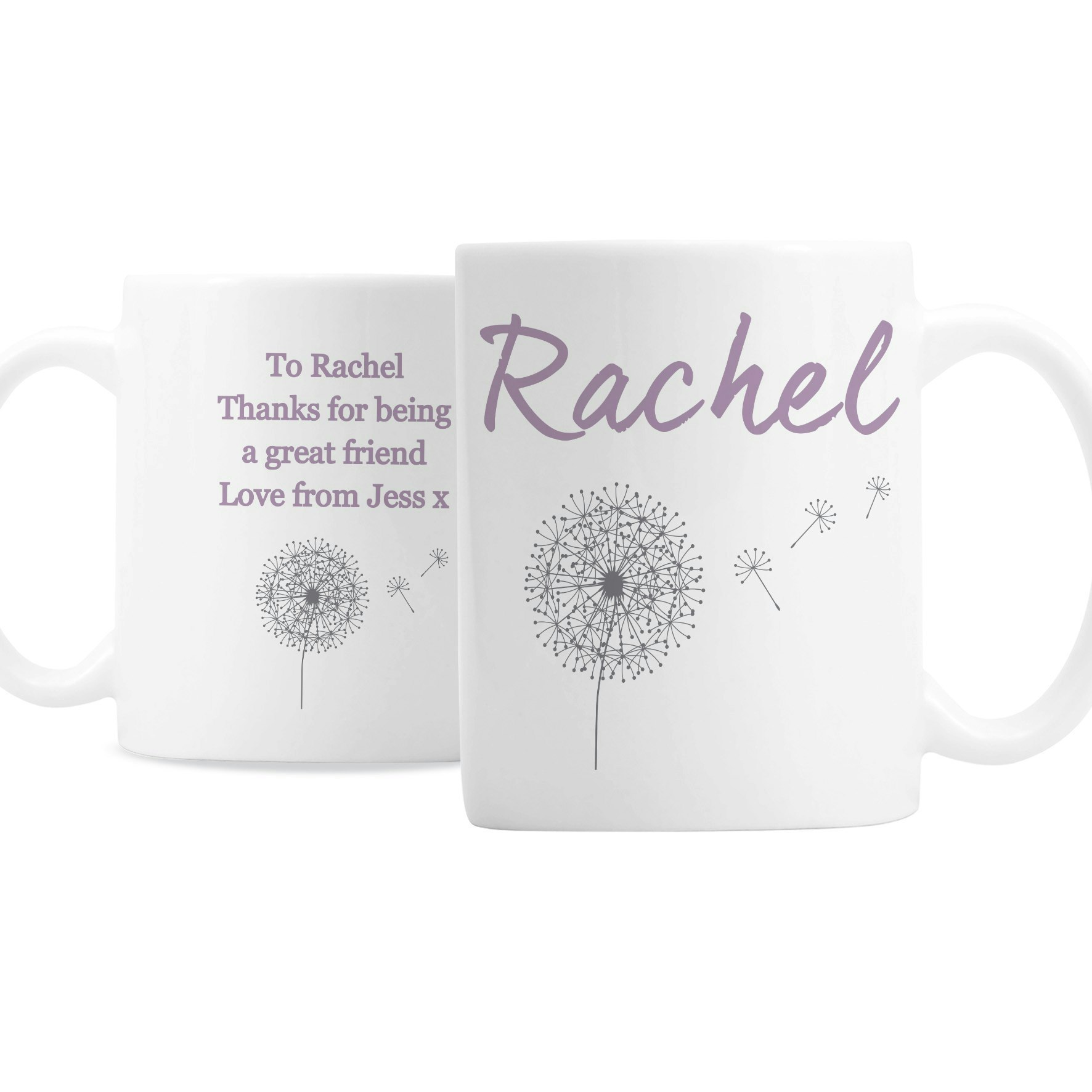 Personalised Memento Company Personalised Dandelion Mug