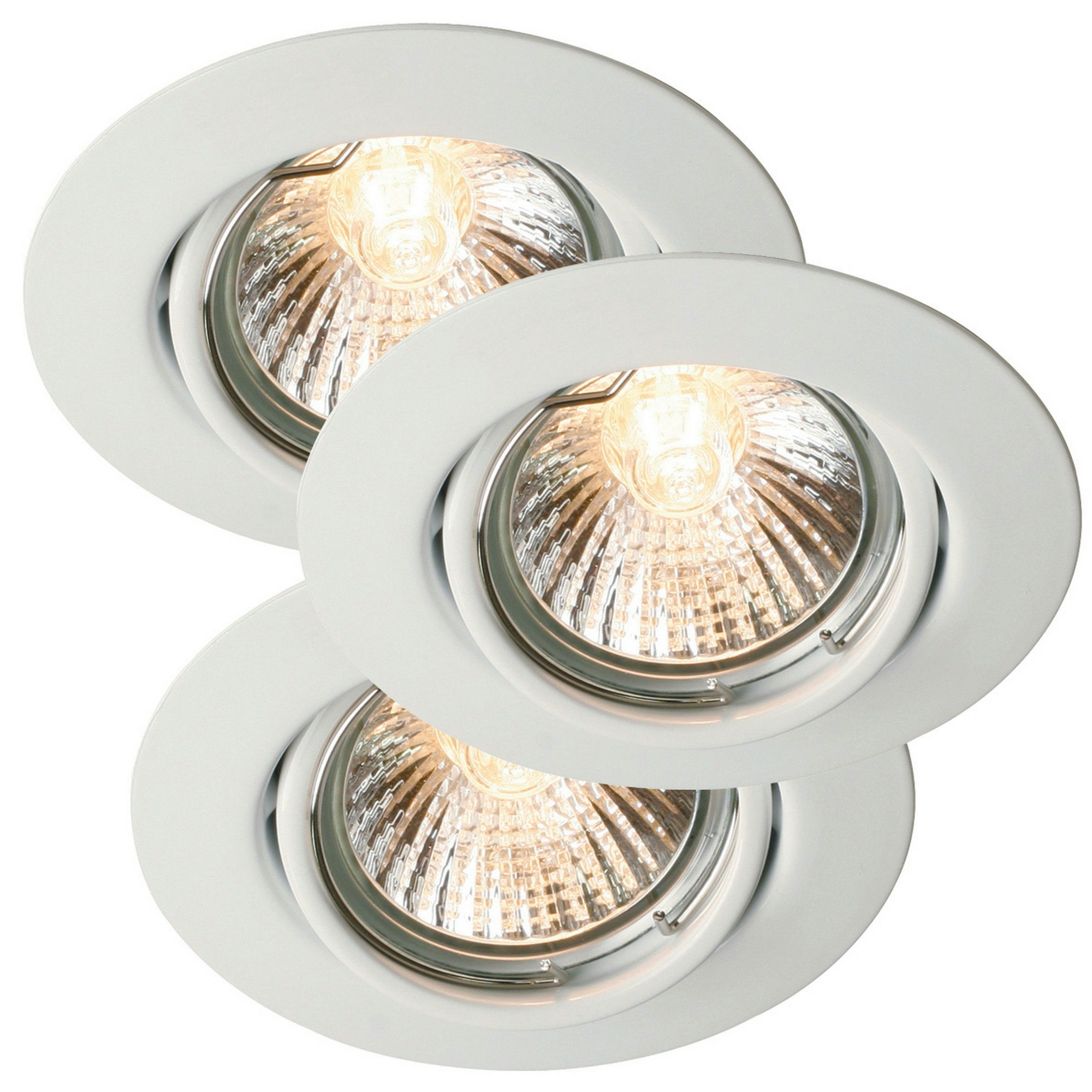 Rackhams White Triton 3-Kit | Downlight | - 1