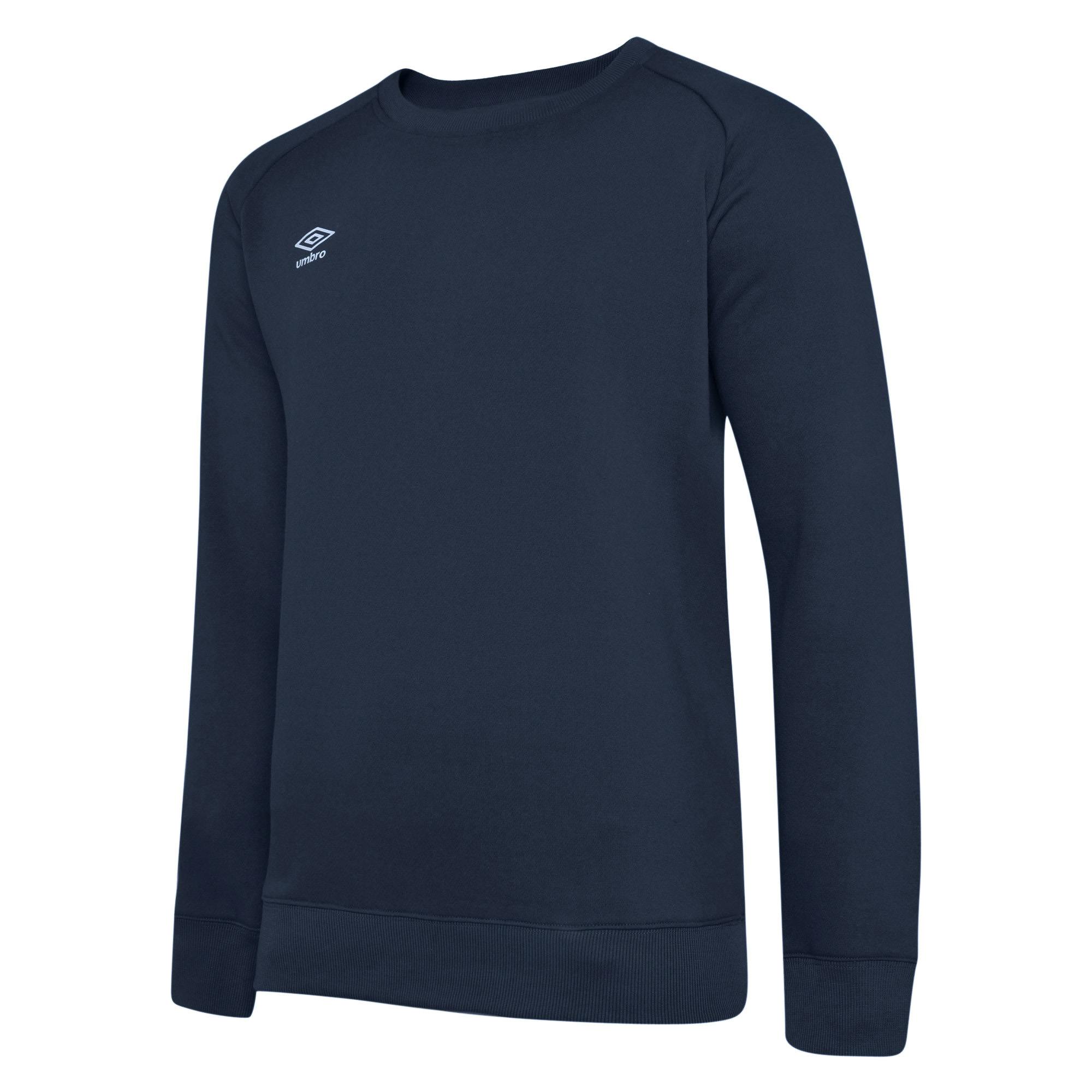 Umbro Women's White Club Leisure Sweatshirt - Navy/ - Xs - Navy/ - 80% Cotton/20% Polyester