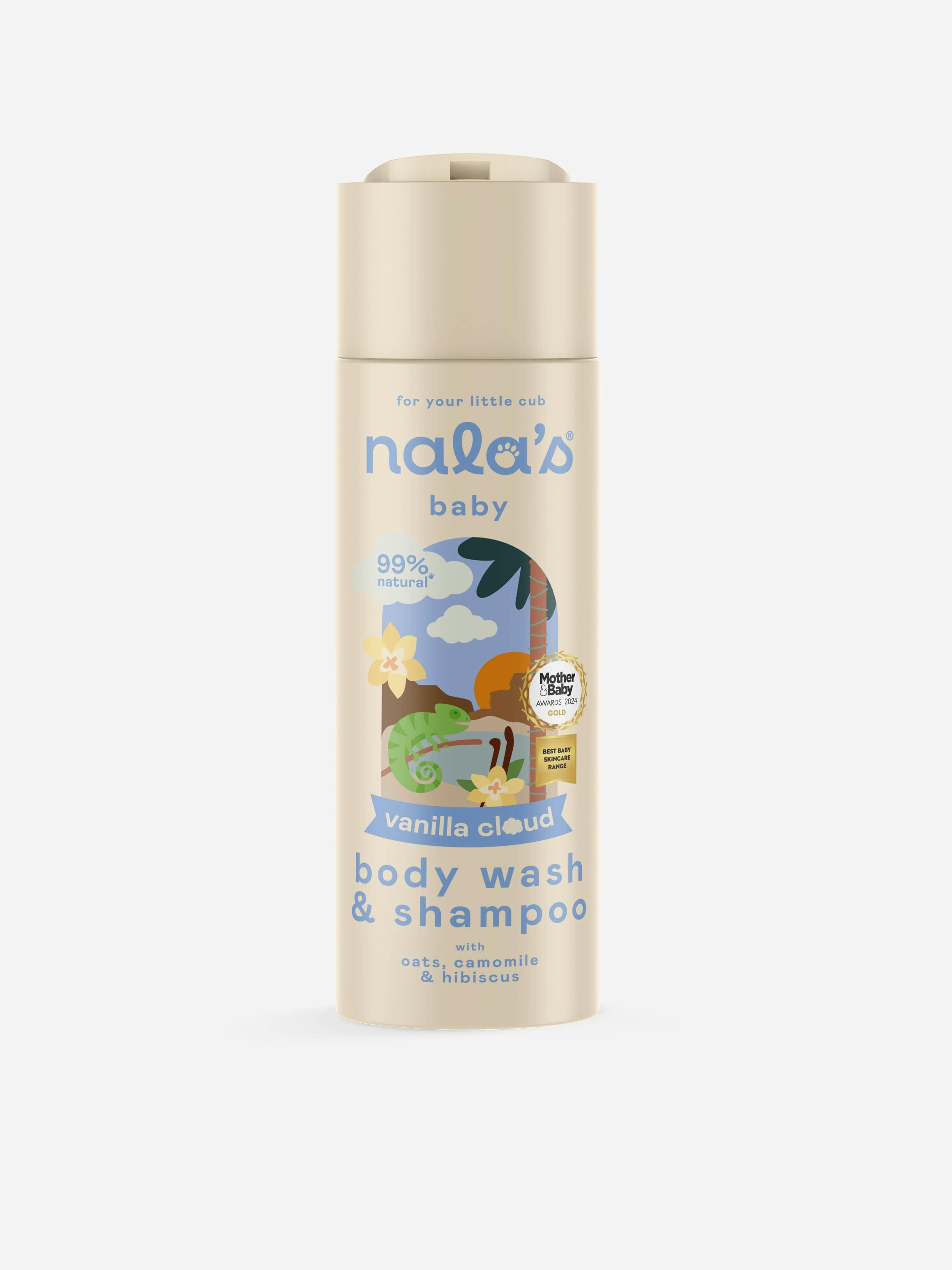 Nala's Baby Body Wash & Shampoo Vanilla Cloud 200Ml - Image 8