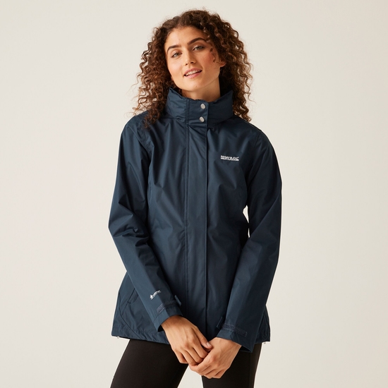 Regatta Women's Great Outdoors Daysha Waterproof Shell Jacket - Navy - Navy - Size 20 Uk