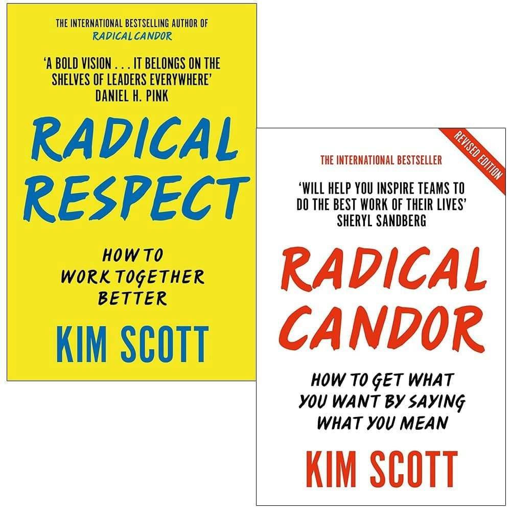Macmillan Business/Pan Kim Scott Collection 2 Books Set (Radical Respect & Radical Candor)