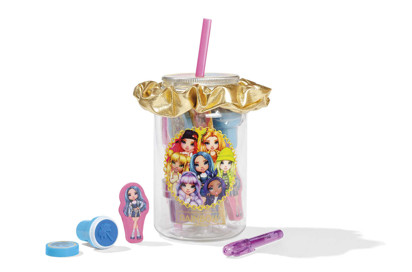 Totum Gold Rainbow High Stationery Jar