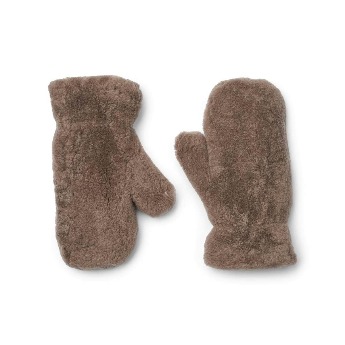Natures Collection Brown/White/Green Monta Mittens - Stucco Sand - Onesize