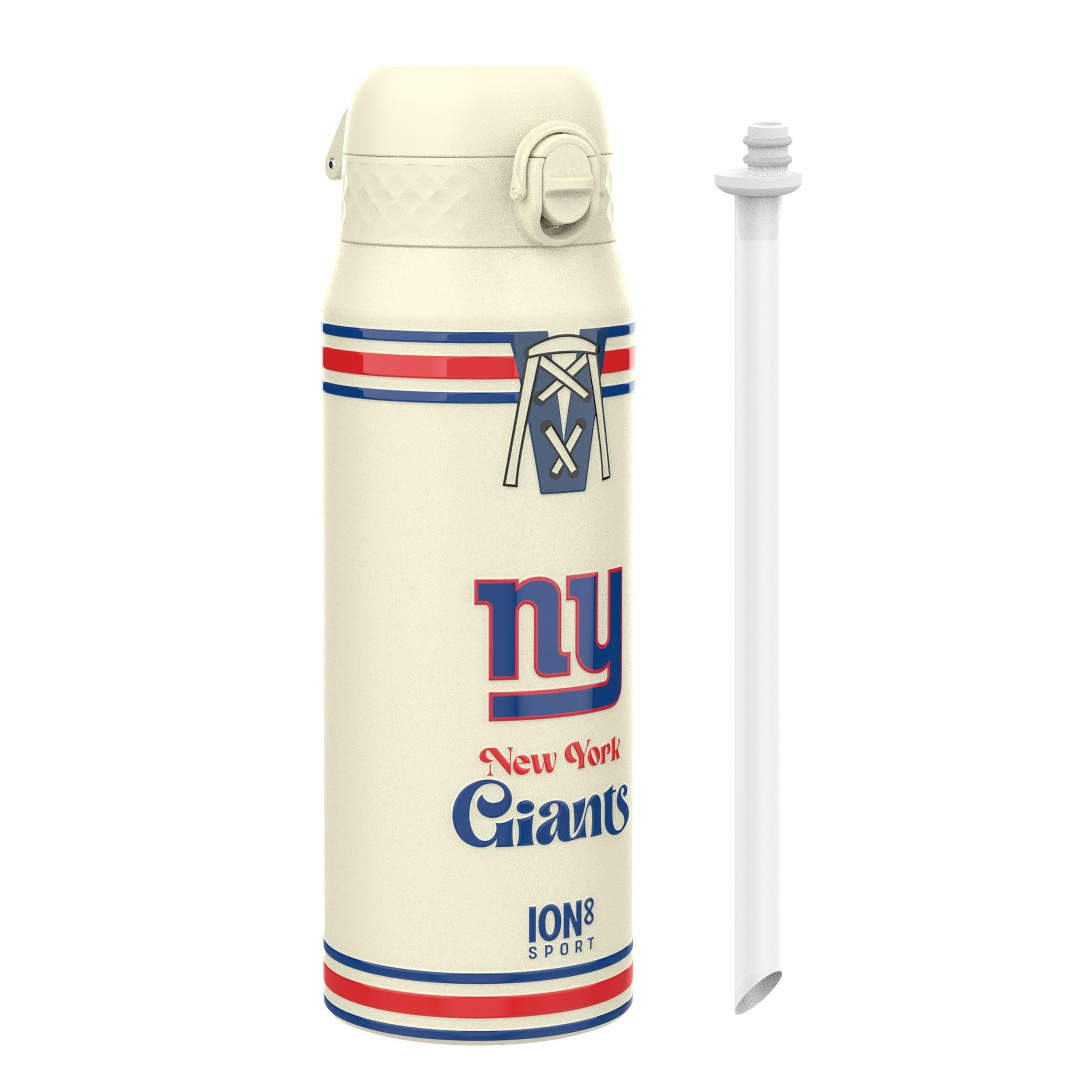 Rackhams Nfl X Ion8 Insulated Steel Water Bottle, Nfl Giants, 750Ml (24Oz)
