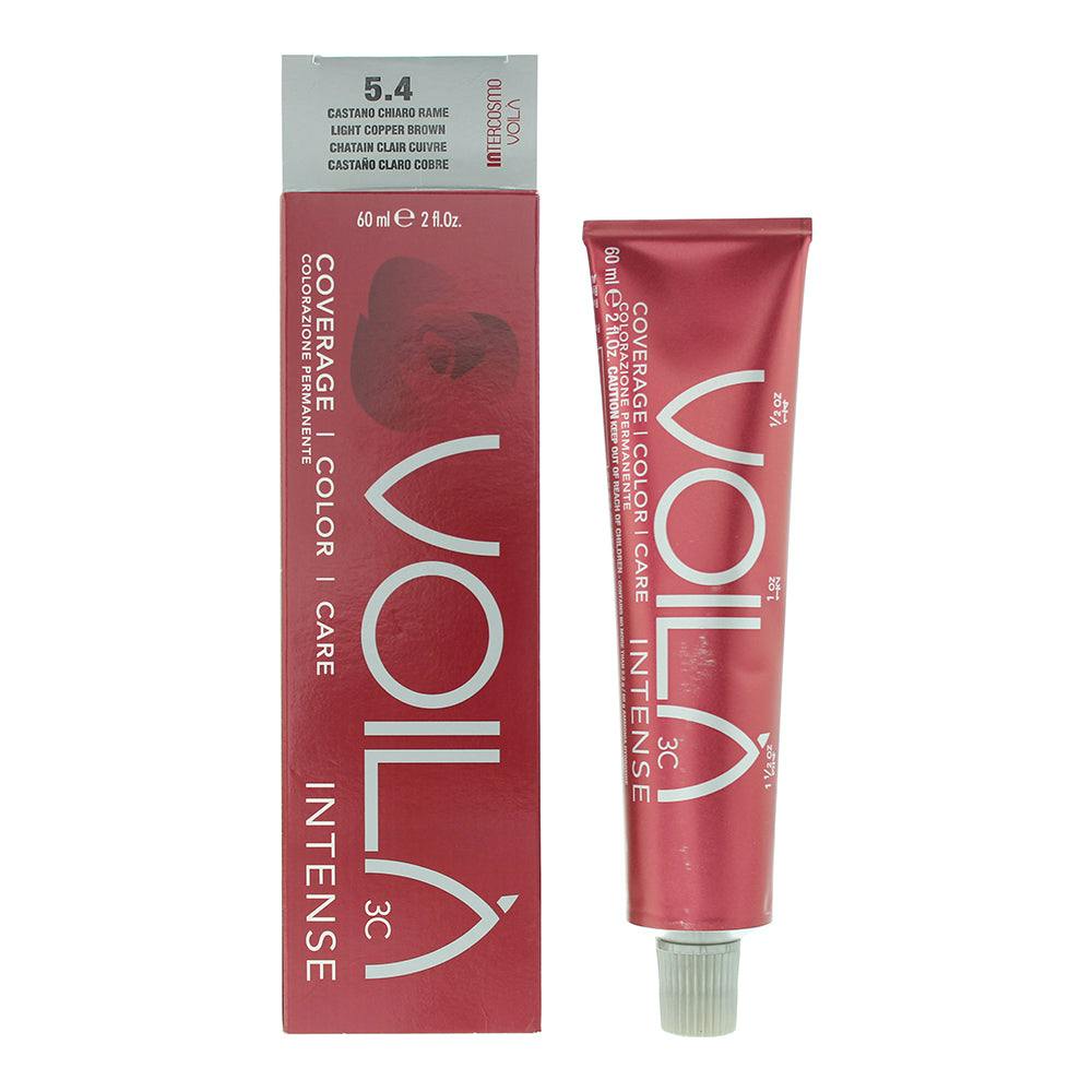 Women's Intercosmo Voilà 3C Intense Copper Hair Colour 60Ml Light/Brown Size 5.4 - Image 6