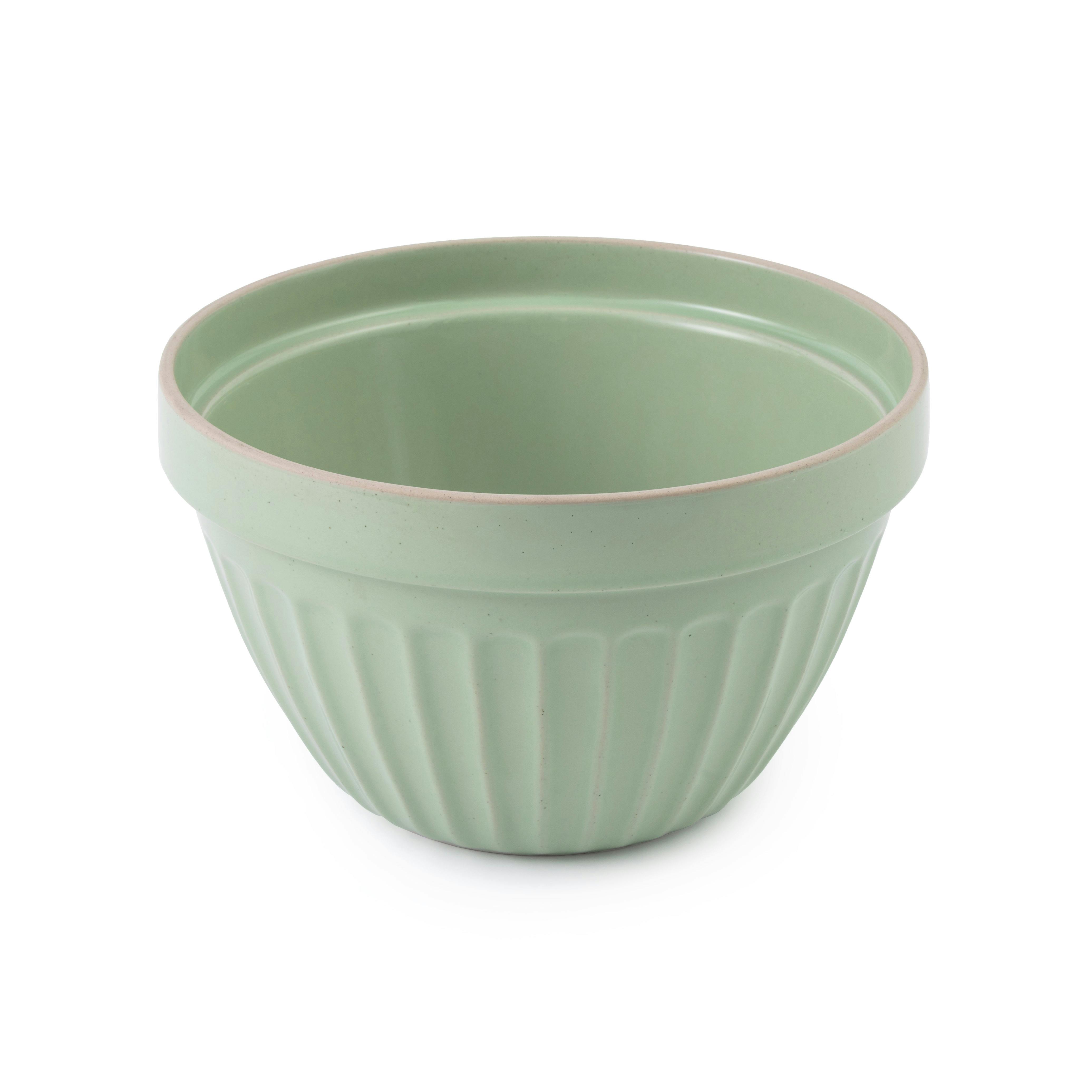 Rackhams Green Big Love Proper Pudding Bowl, 1.5L, - Stoneware - Bowl
