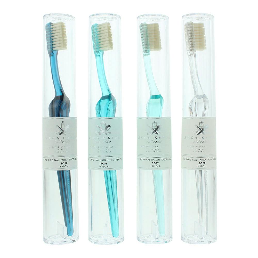 Acca Kappa Blue Lympio Ice Nylon Soft Toothbrush - Image 5
