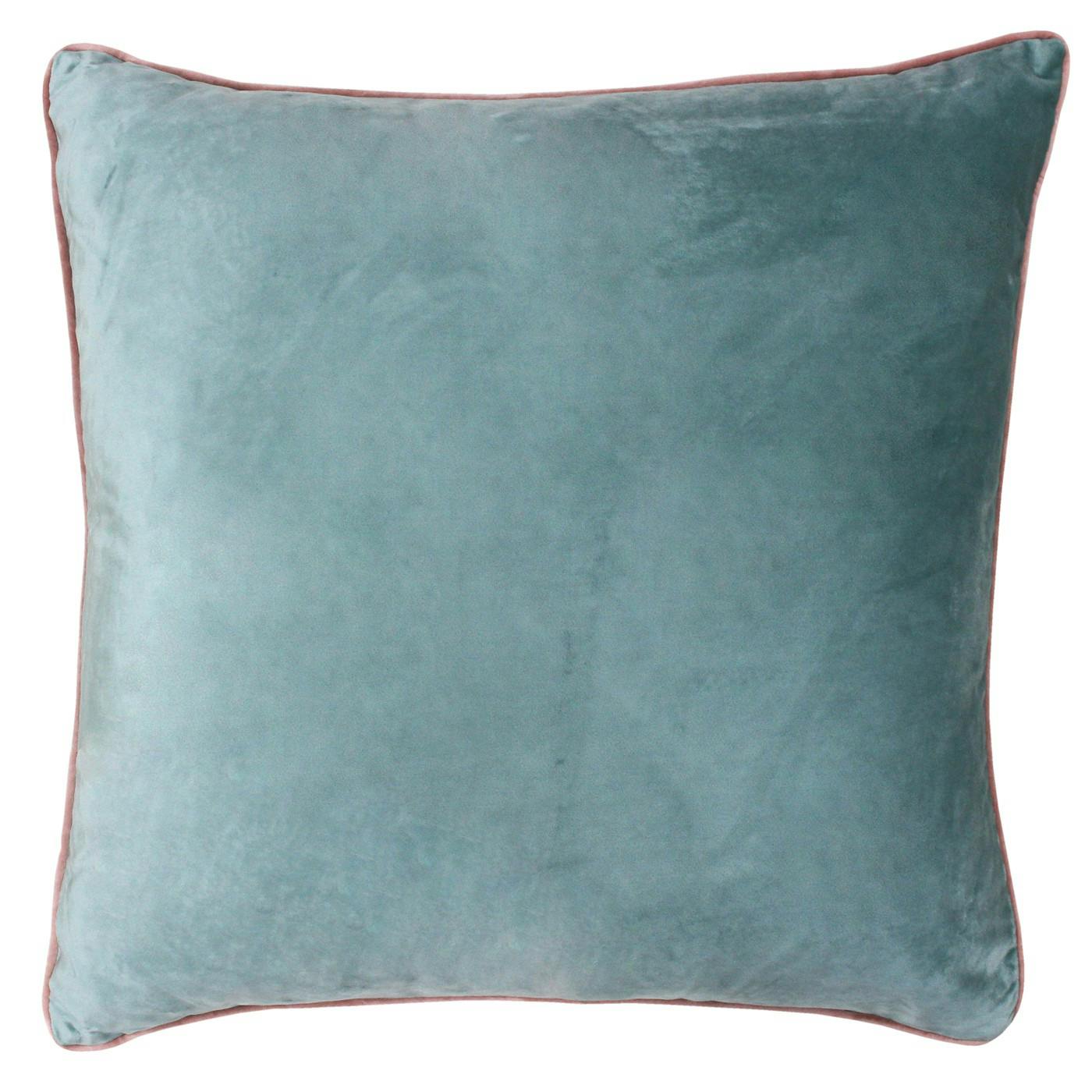 Riva Home Meridian Cushion Cover - Mineral/Blush - 55 X 55Cm - Mineral/Blush - 100% Polyester