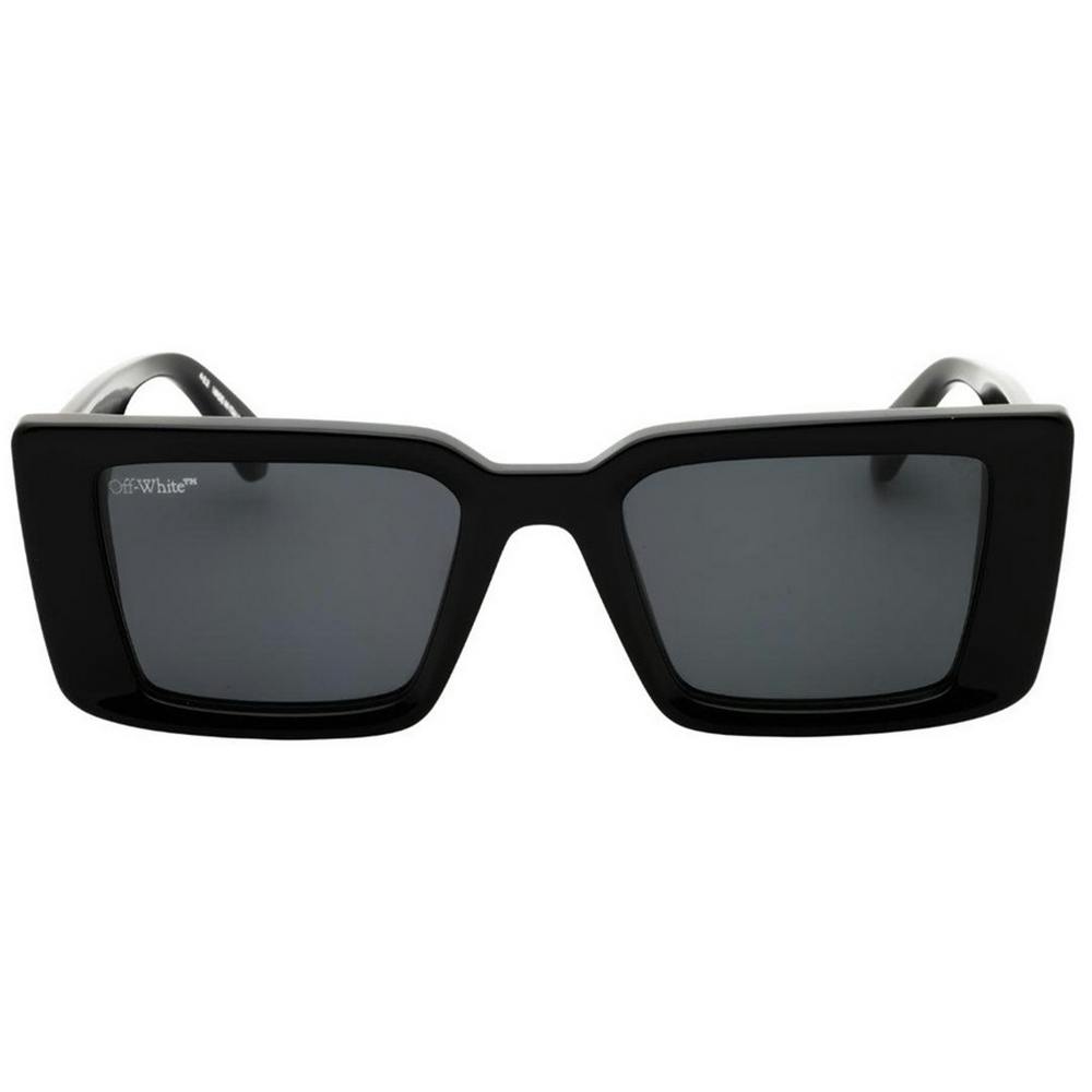 Off-White Unisex White/Black Off- Off Adult Af Savannah Sunglasses - Black/Dark Grey - One Size - 100% Mixed