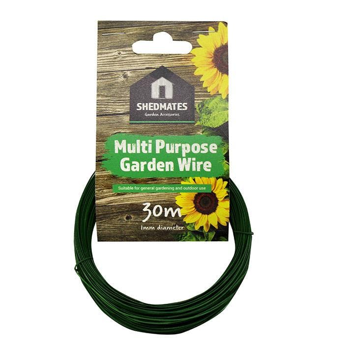 Kingfisher Multi-Purpose Garden Wire 30M X 1Mm - One Colour - One Size - One Colour