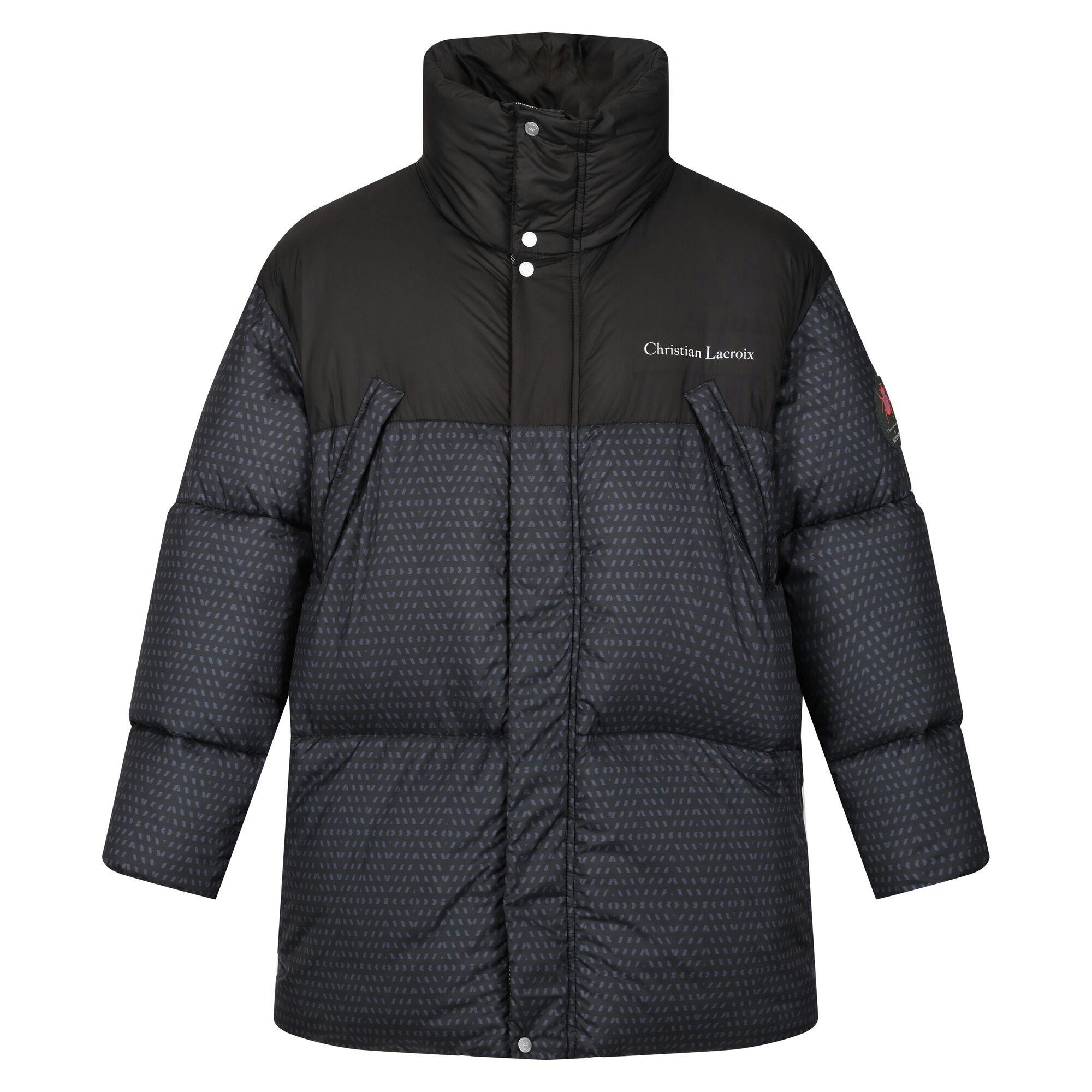 Regatta Men's Black Christian Lacroix Barbegal Printed Padded Jacket - Xxl - 64% Polyamide/36% Polyester