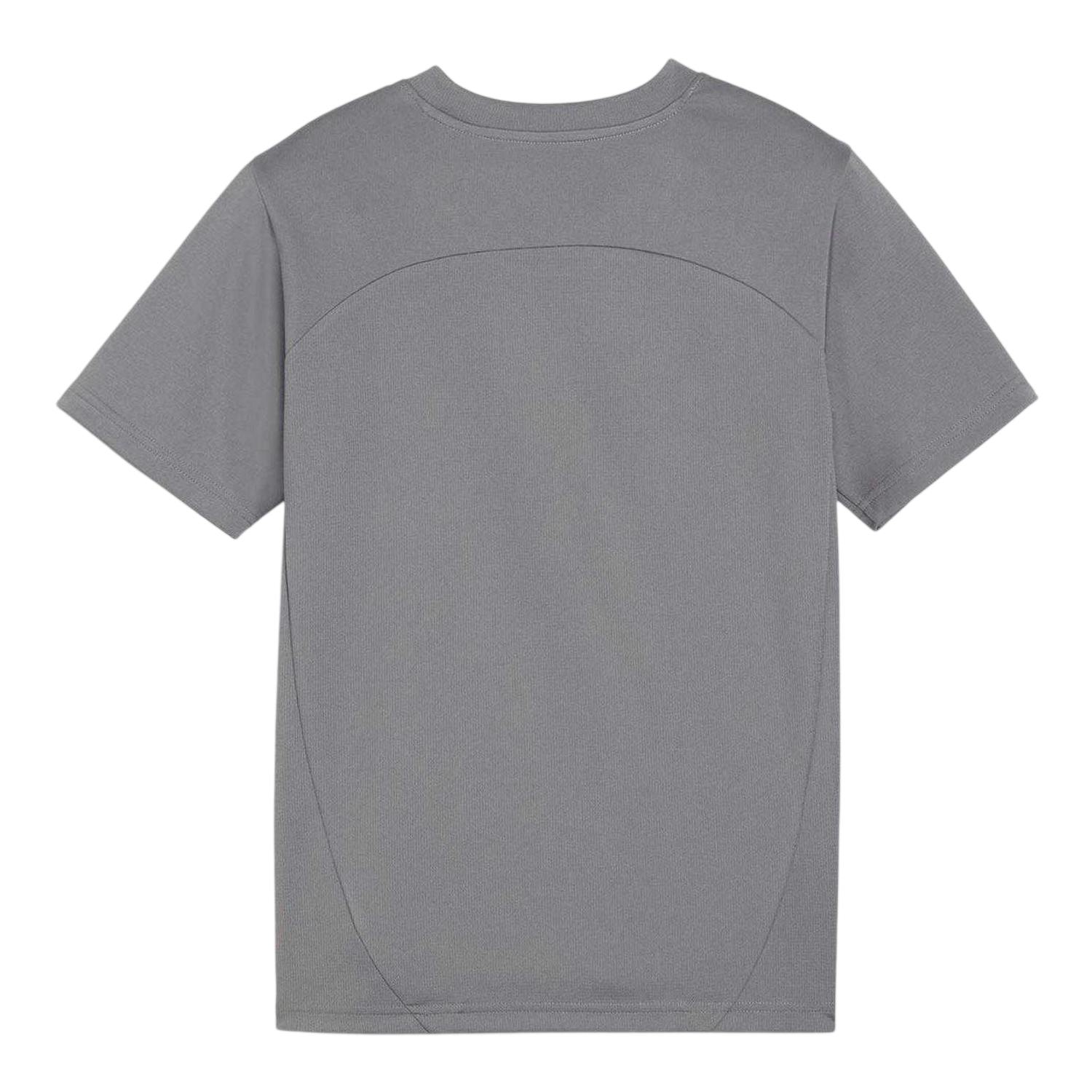 Puma Grey Childrens/Kids Embossed Jacquard Regular Jersey - 9-10 Years - 100% Polyester