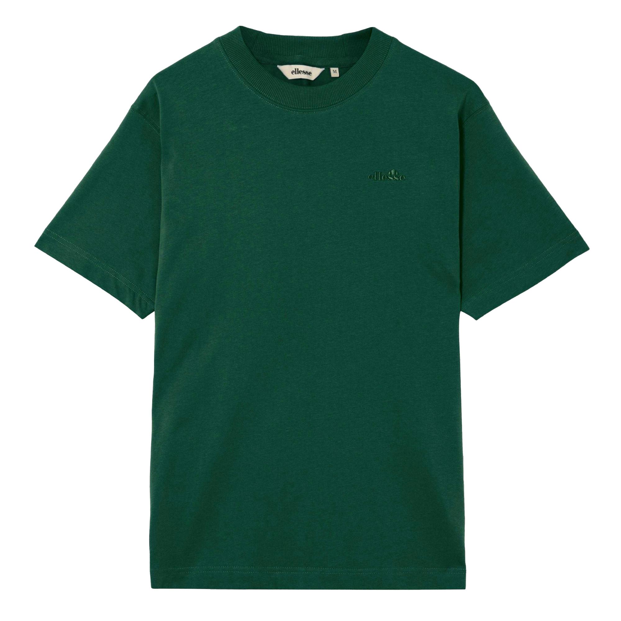 Ellesse Men's Dark/Green Acciano T-Shirt - L - 100% Cotton